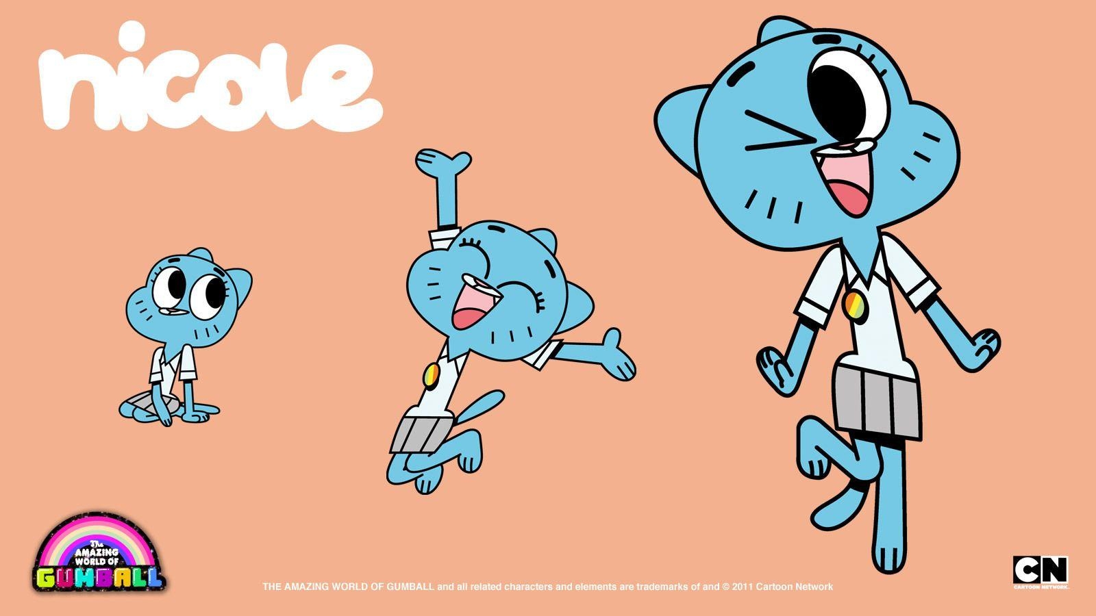 1600x900 The Amazing World of Gumball image Nicole HD wallpaper, Desktop