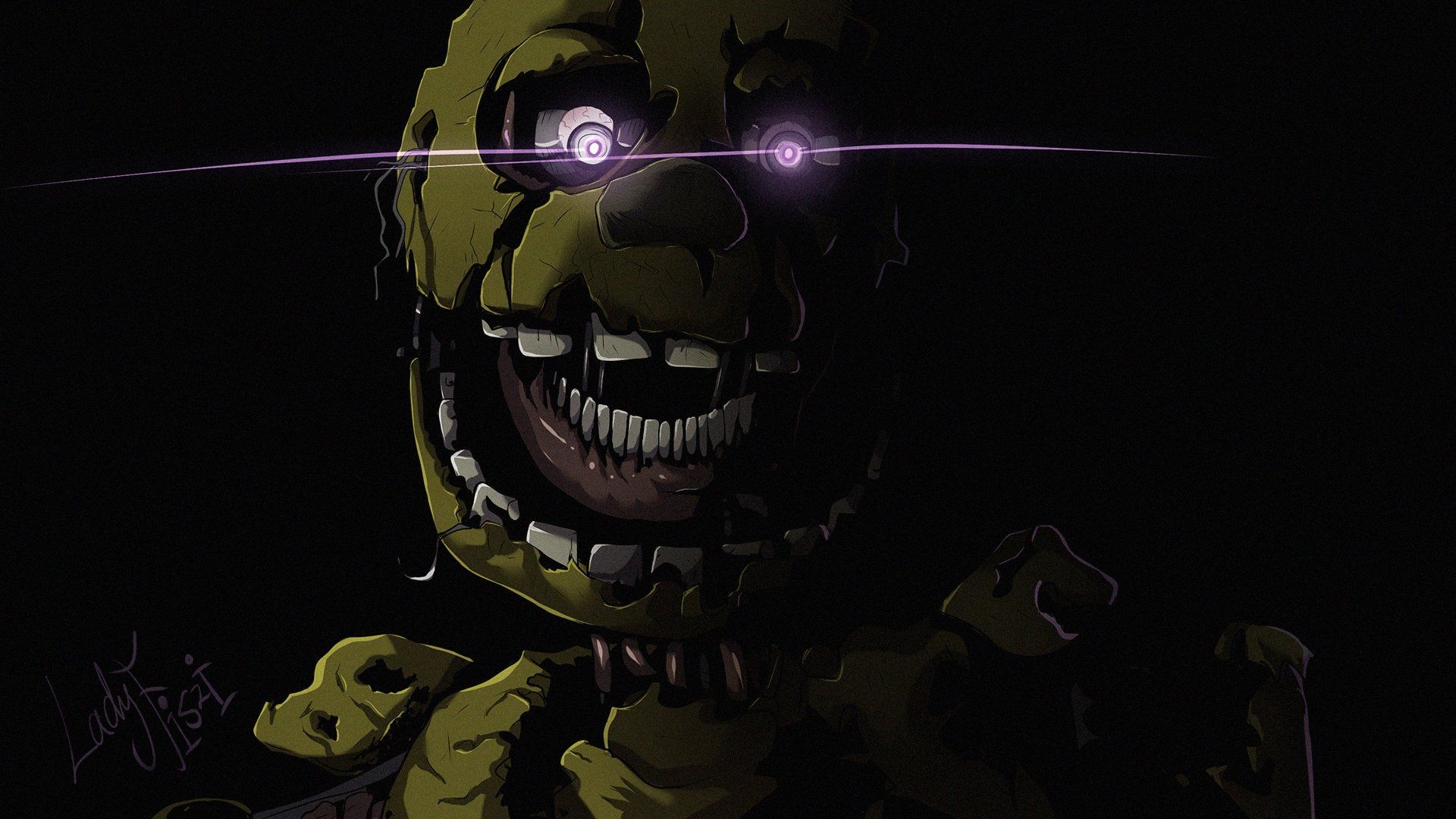 1920x1080 Springtrap (Five Nights at Freddy's) HD Wallpaper and Background Image, Desktop