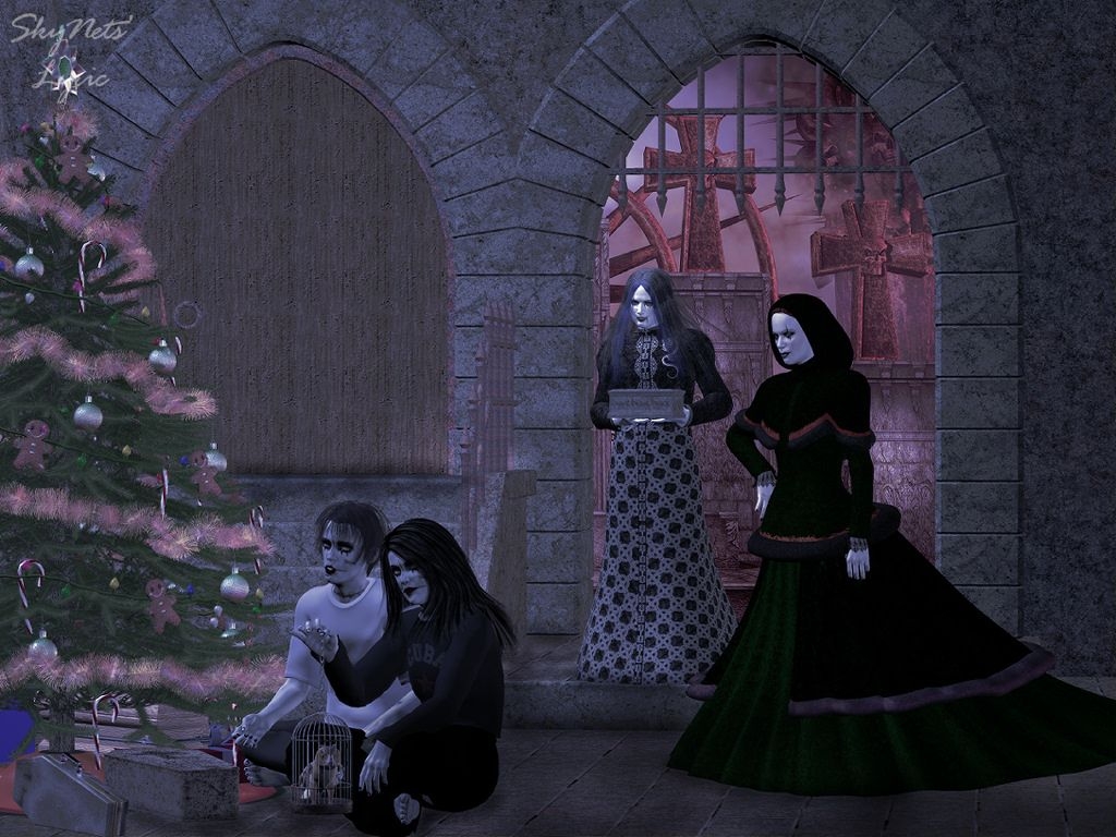 1030x770 Gothic Christmas Wallpaper, Desktop