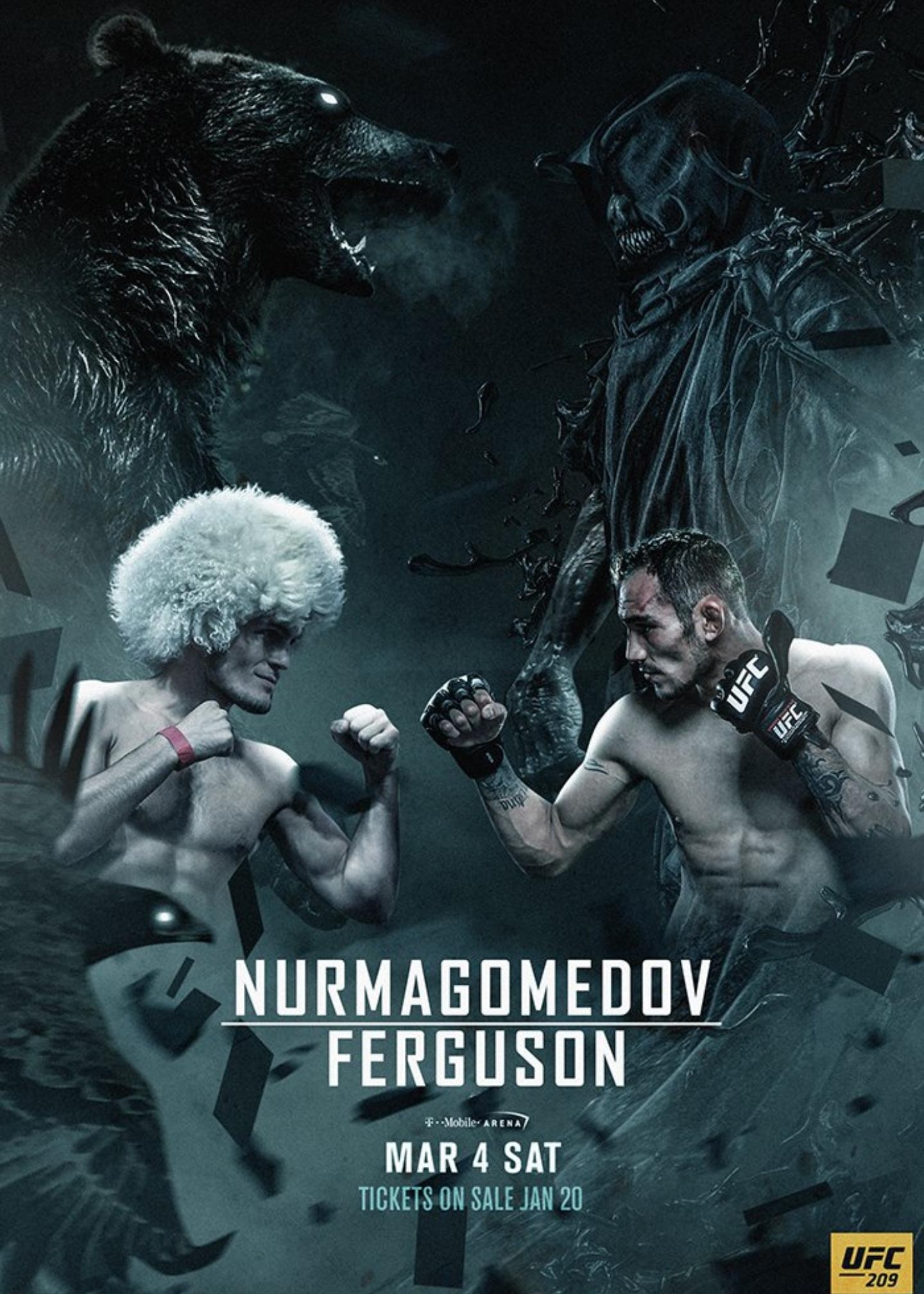 1440x2020 Khabib Nurmagomedov vs Tony Ferguson poster, Phone