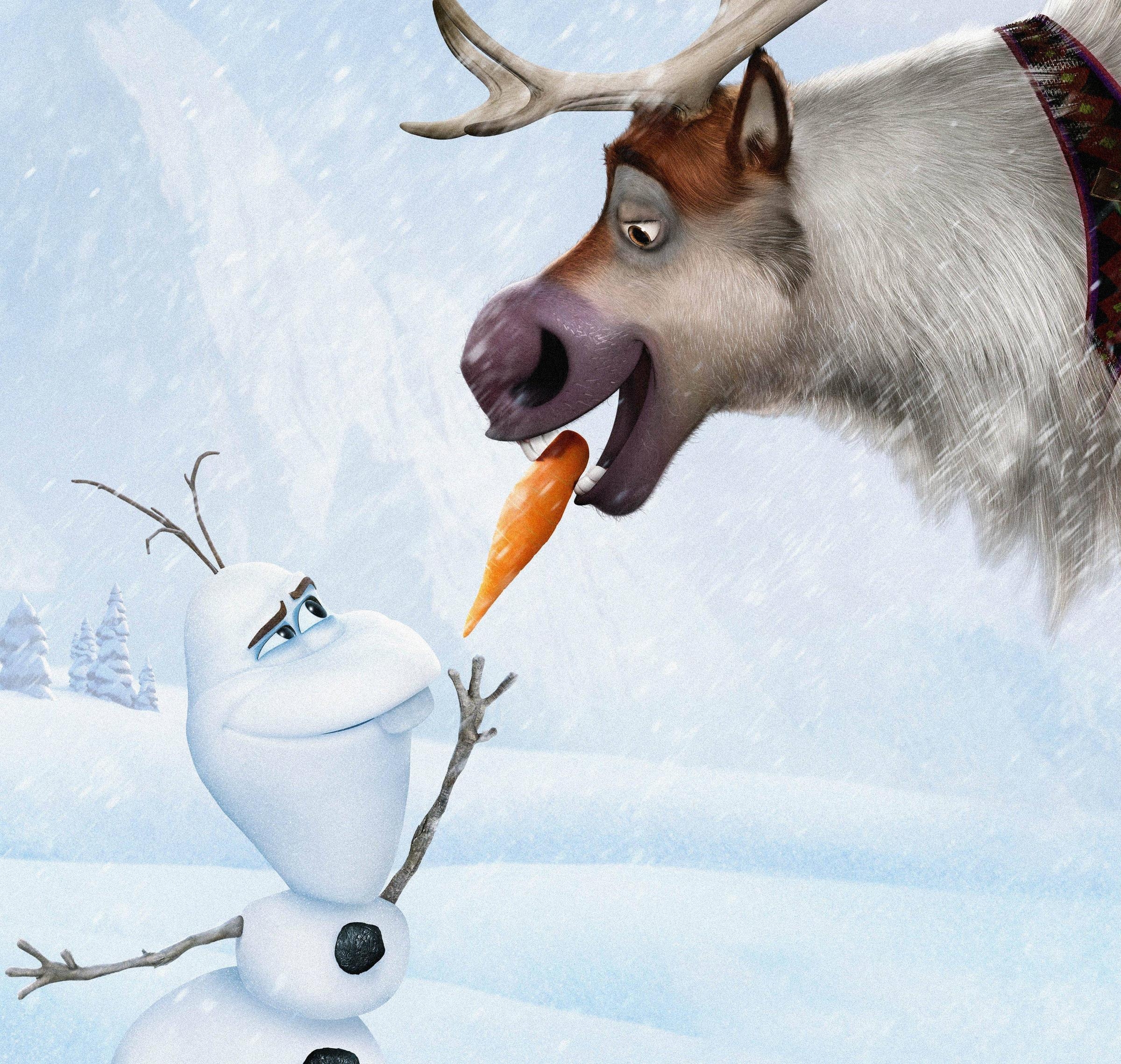 2400x2280 Olaf Frozen Download Wallpaper Desktop, Widescreen and Mobile, Desktop