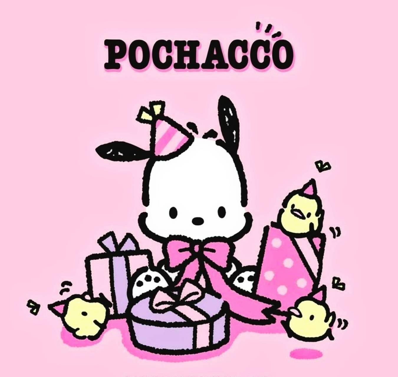 1350x1280 Pochacco Birthday wallpaper, Desktop