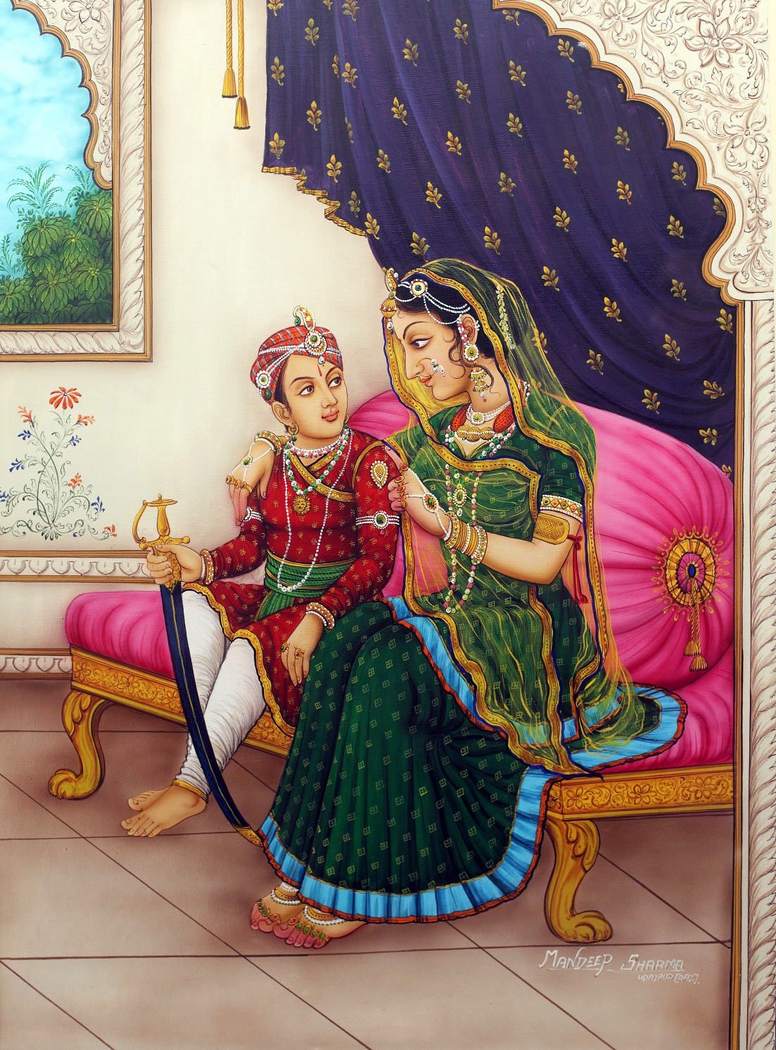 1110x1500 Maharana Pratap - Pratap Wife Original, Download Wallpaper, Phone