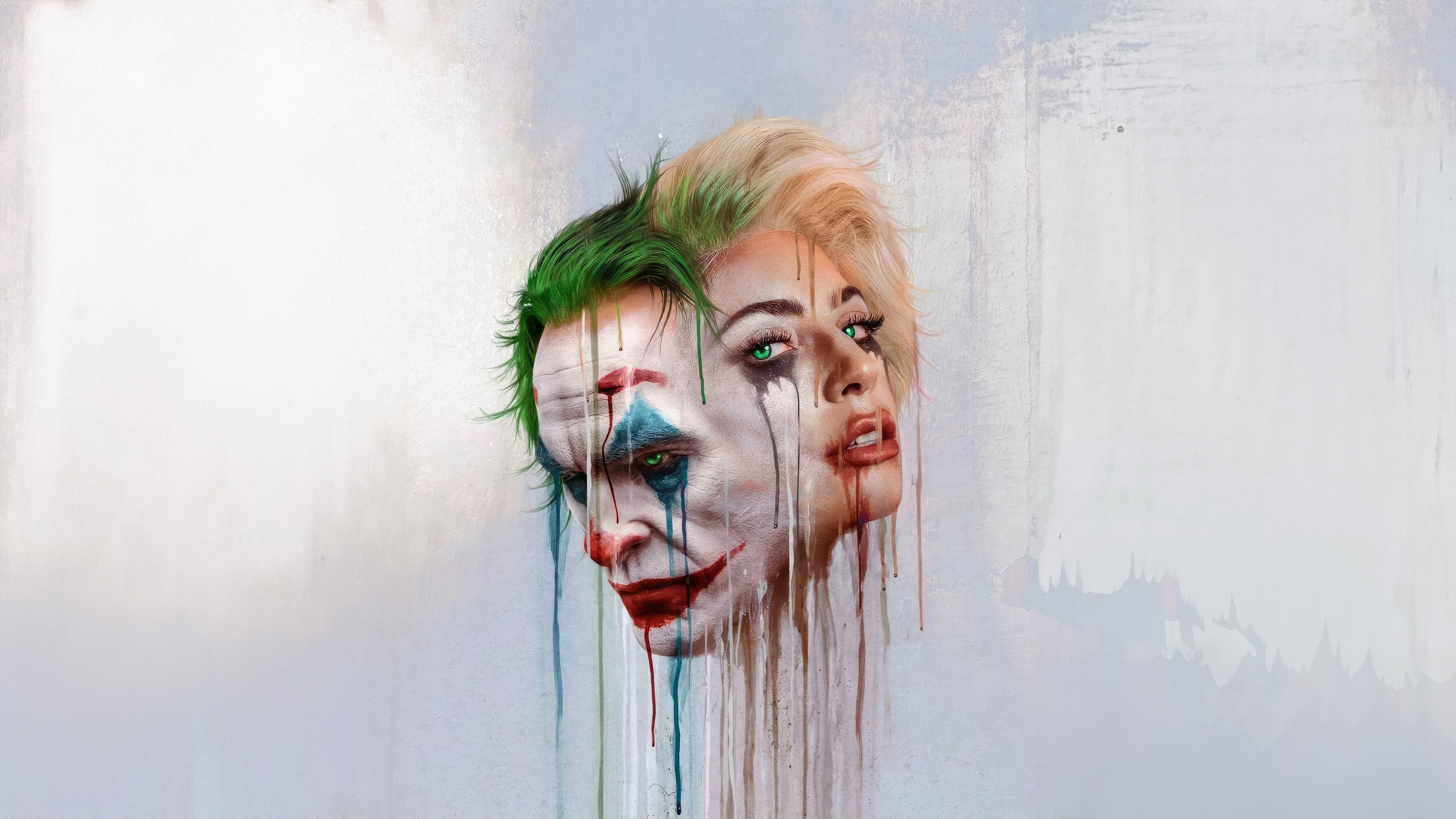 5120x2880 Joker Folie A Deux Artwork Wallpaper, HD, Desktop