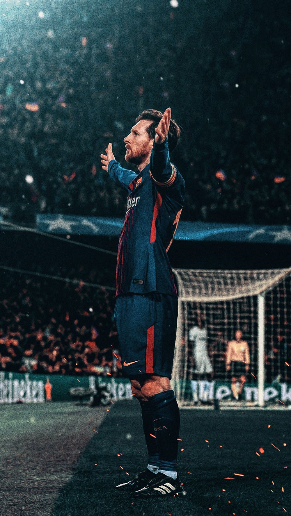 1000x1780 Fredrik Messi wallpaper #Barca #UCL, Phone