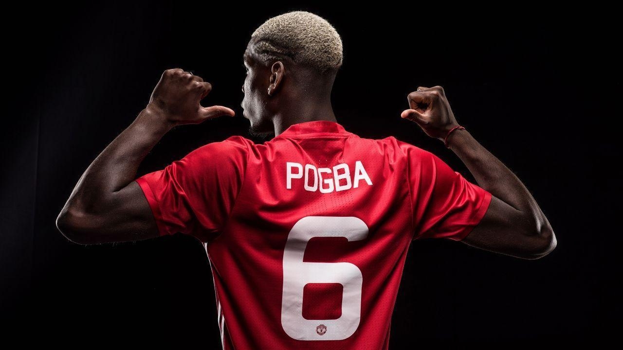 1280x720 Pogba to wear number six at United Manchester United, Desktop