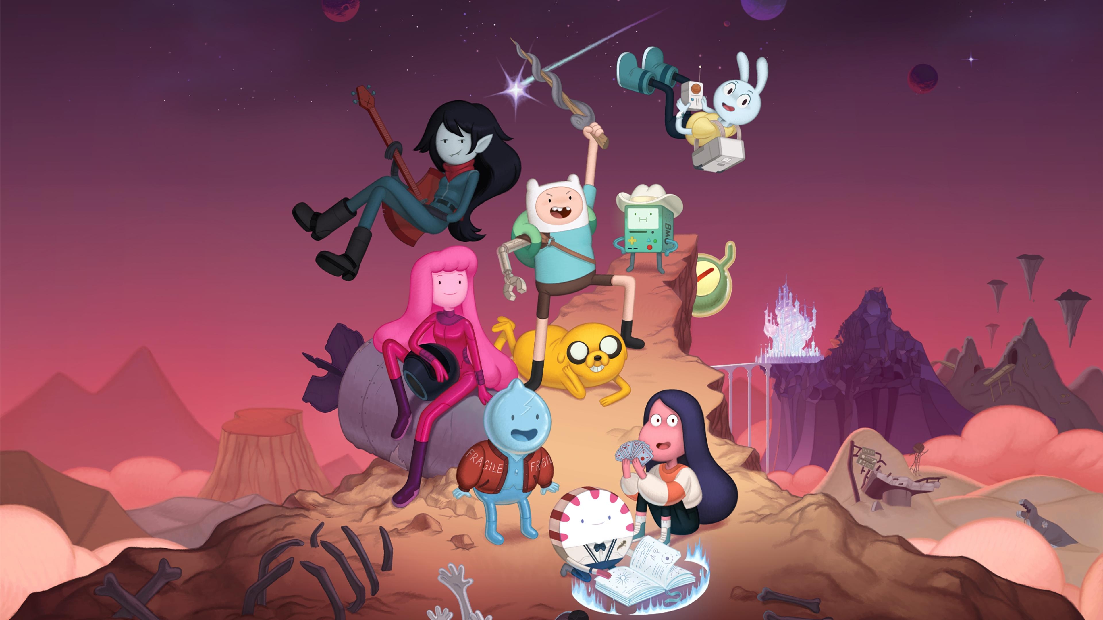 3840x2160 Adventure Time: Distant Lands 1080p Desktop Wallpaper (+4k AI Upscaled Version), Desktop