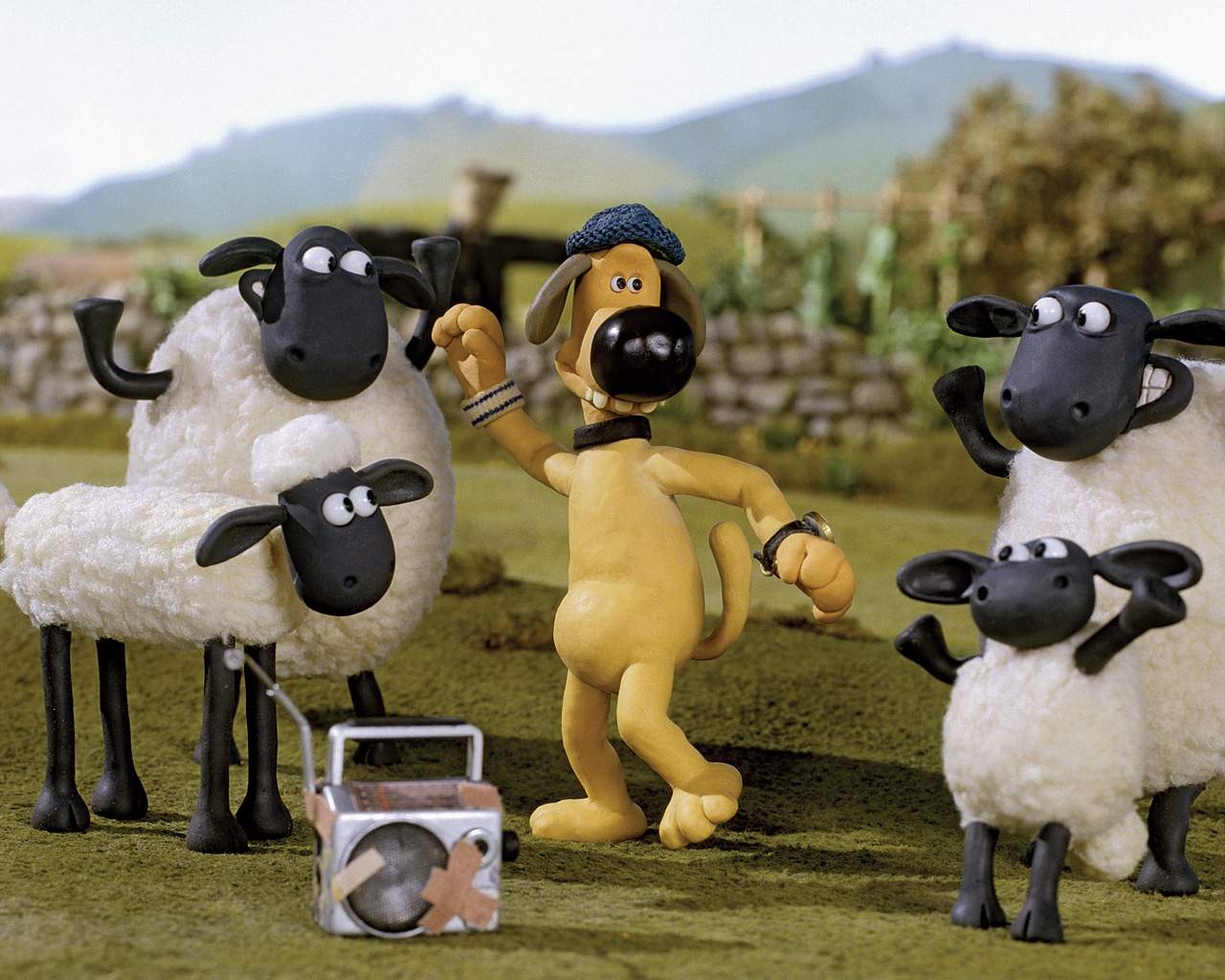 1280x1030 Shaun the Sheep Cartoon Wallpaper For Free, Desktop