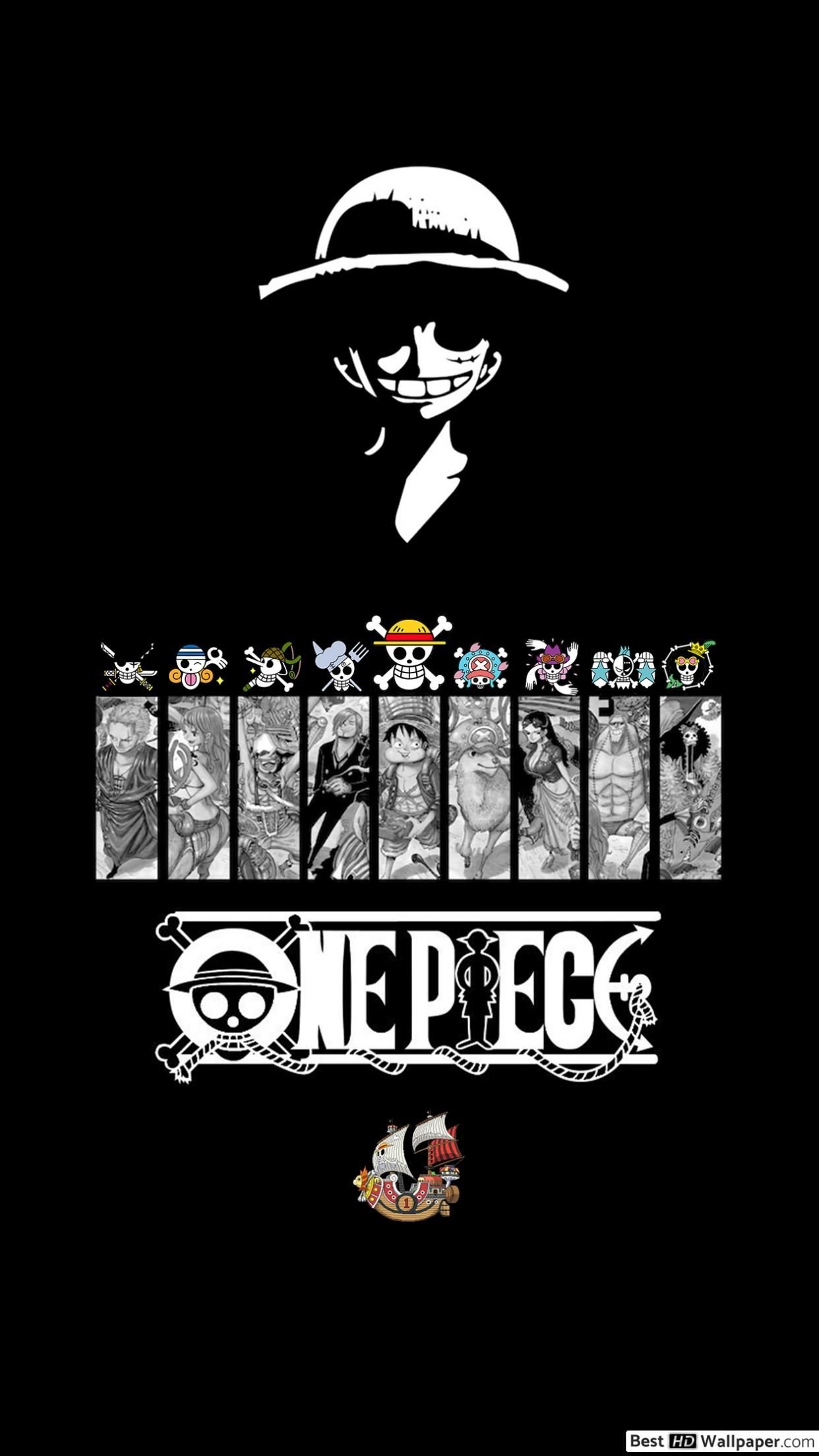 1250x2210 One Piece Mobile Wallpaper Dark HD wallpaper download, Phone