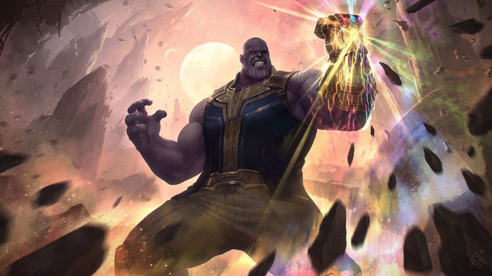 1600x900 Thanos Avengers Endgame Art HD  Resolution HD 4k, Desktop