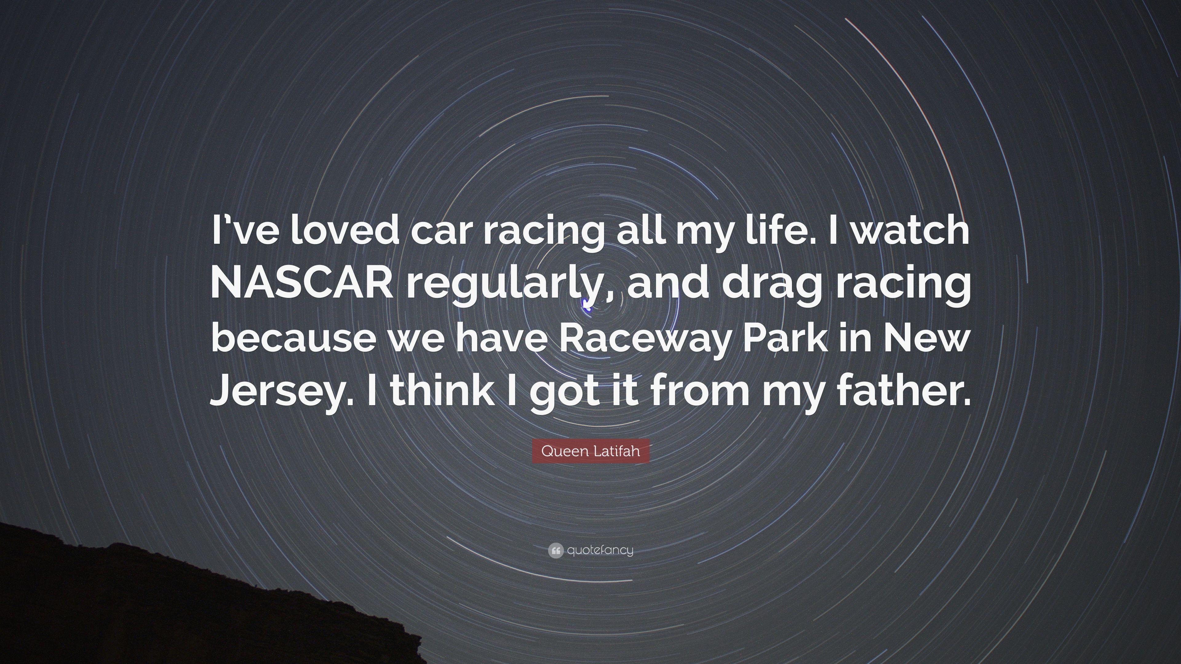 3840x2160 Queen Latifah Quote: “I've loved car racing all my life. I watch, Desktop