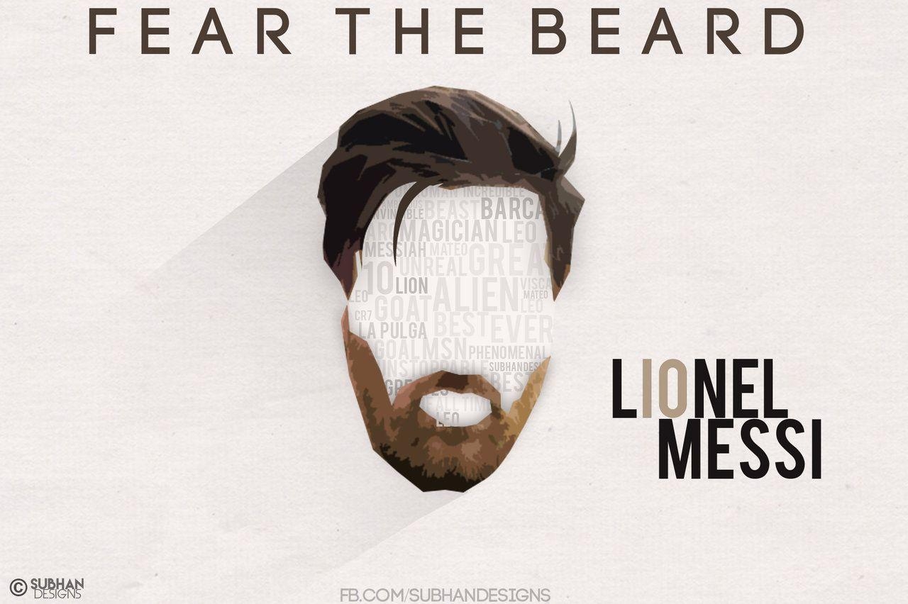 1280x860 Messi BEARD Illustration ART 2016, Desktop