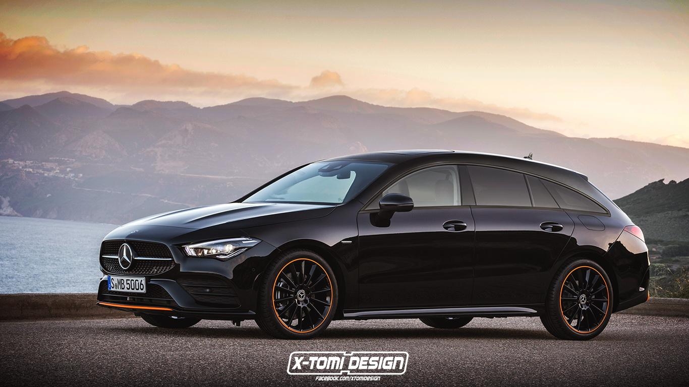 1370x770 New Mercedes Benz CLA Will Soon Get A Shooting Brake Body And It, Desktop