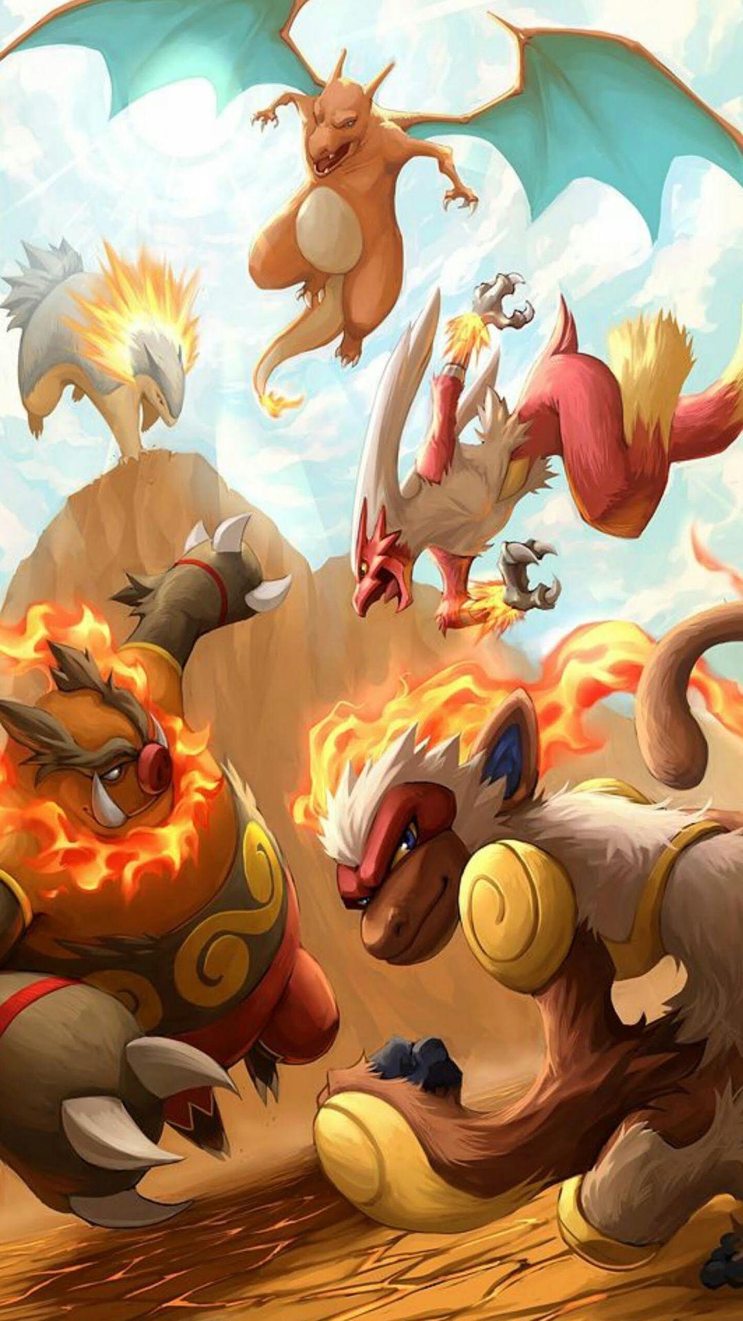 1080x1920 Pokemon Mobile wallpaper collection. Fire pokemon, Pokemon, Phone