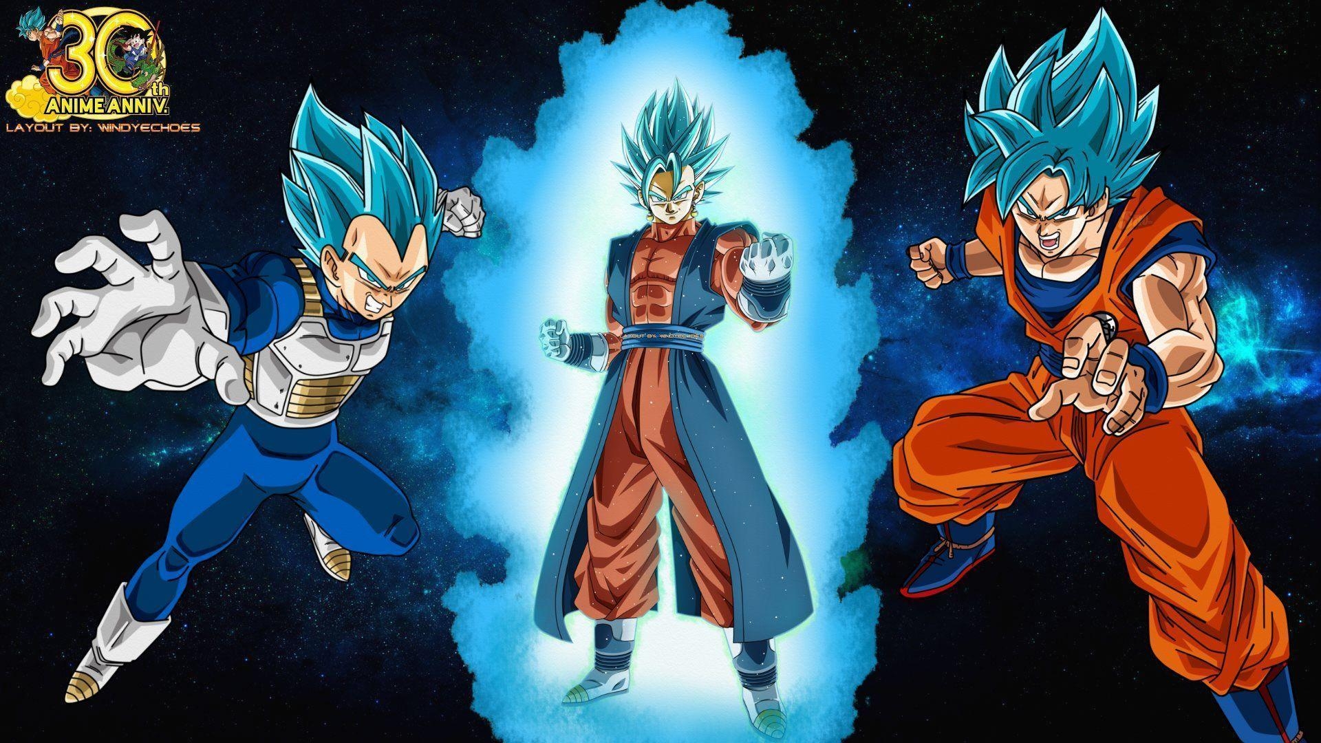 1920x1080 Vegito Blue Fusion Wallpaper, Desktop