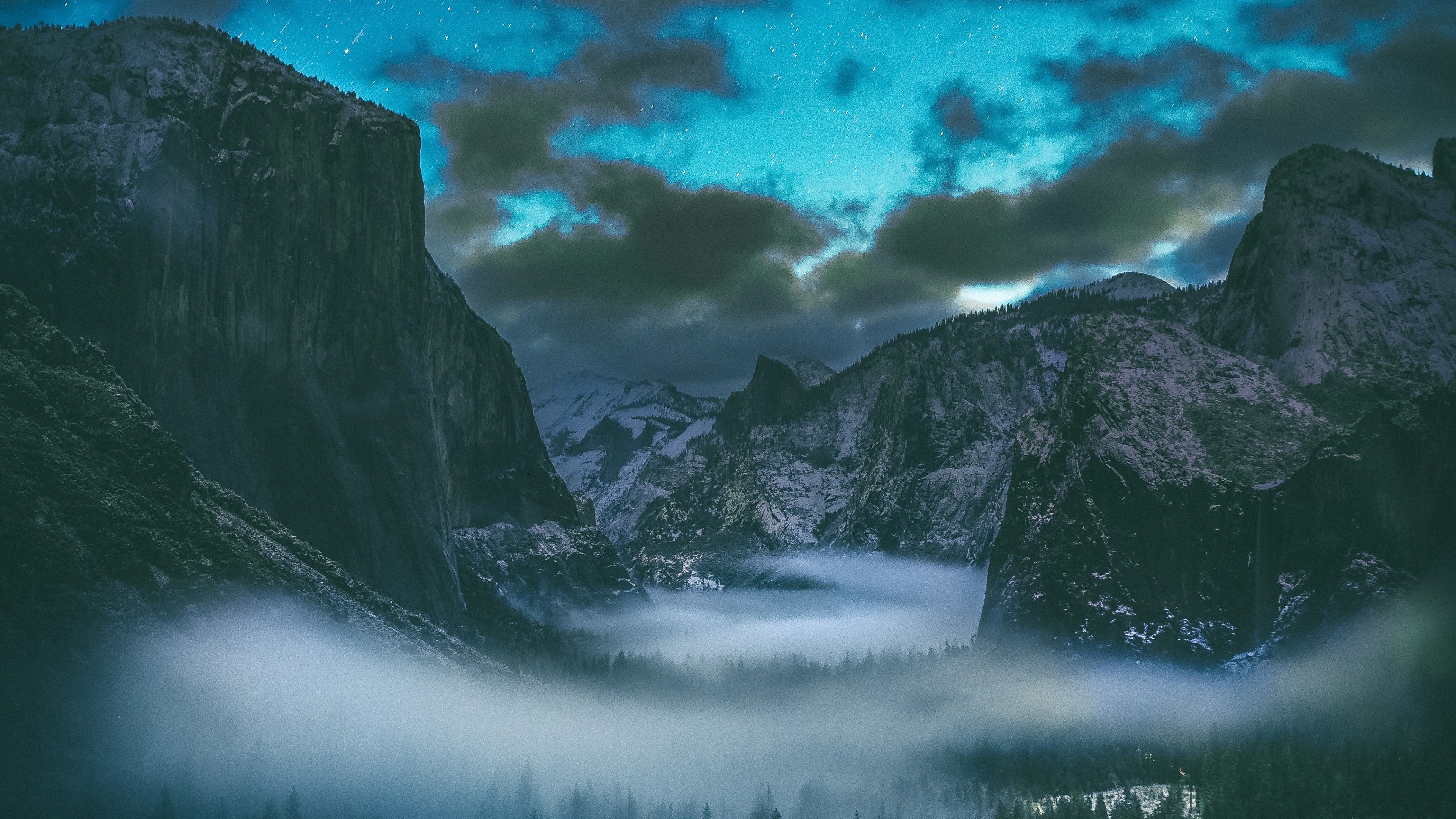 3840x2160 Yosemite National Park Landscape 4K Wallpaper, Desktop