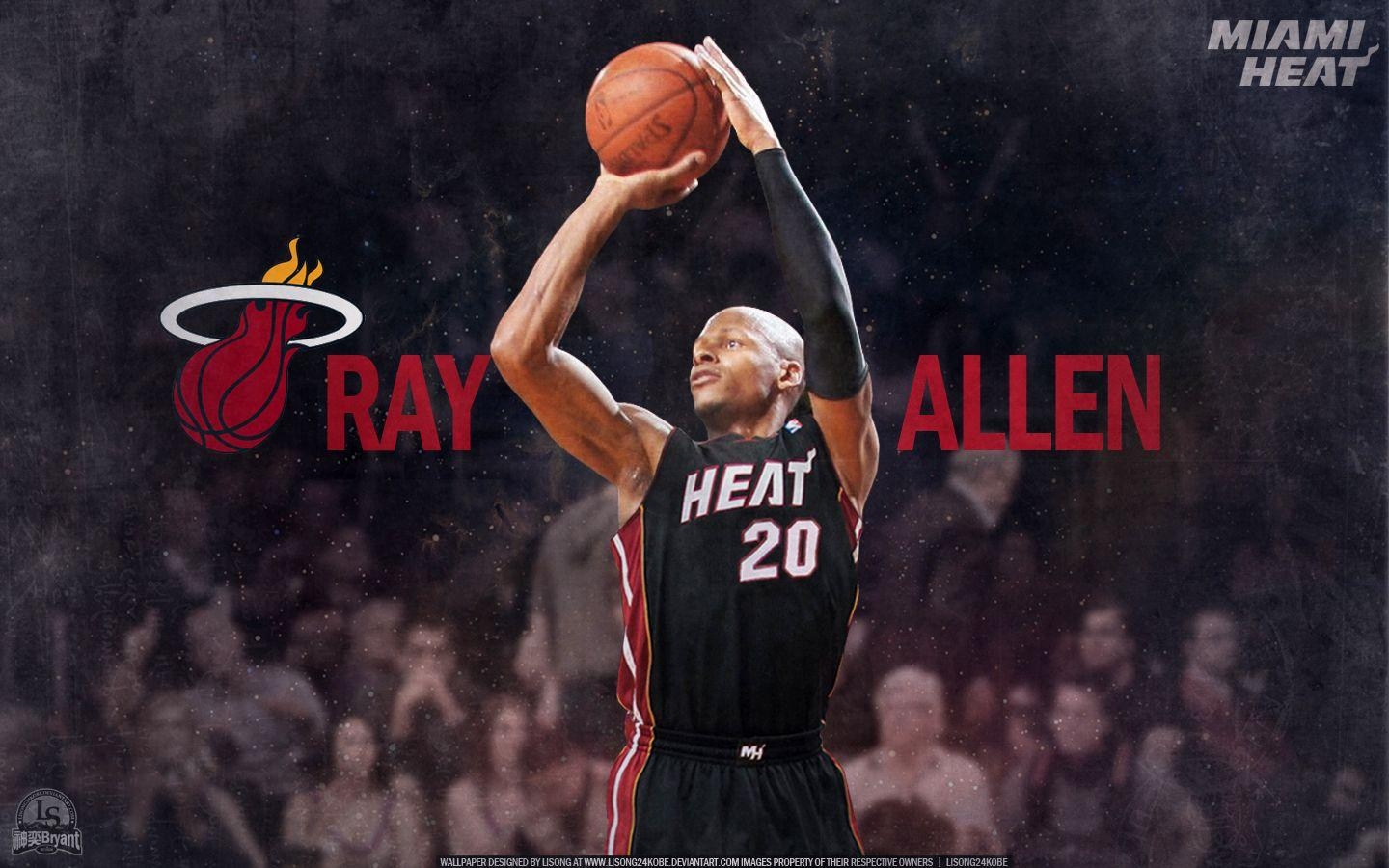 1440x900 Miami heat player ray allen free image, Desktop