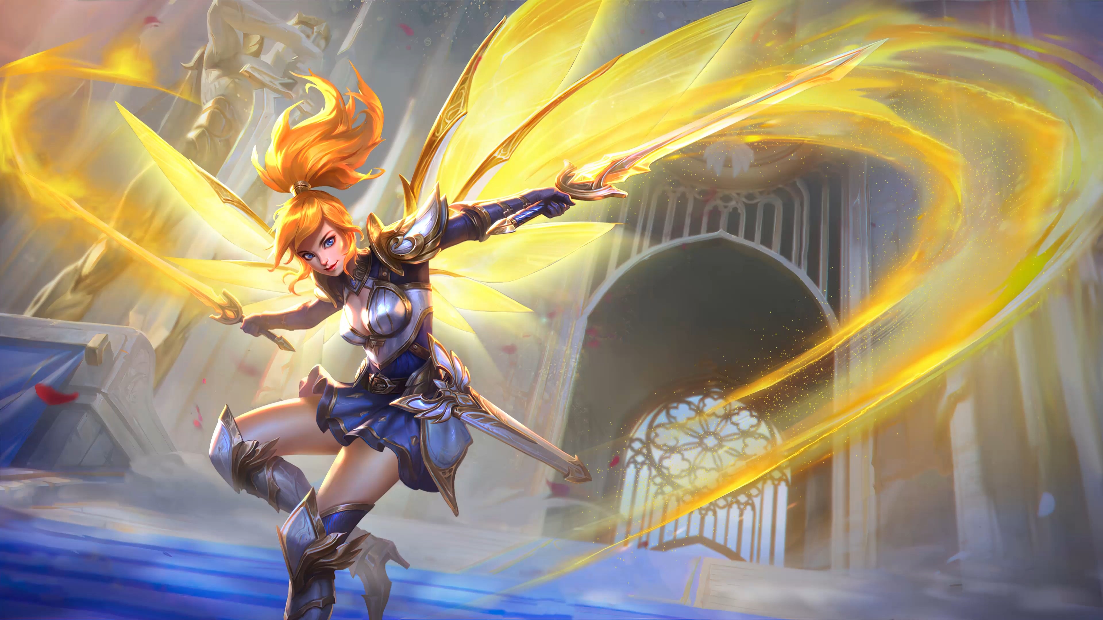 3840x2160 I animated Fanny lightborn live wallpaper this time, Desktop