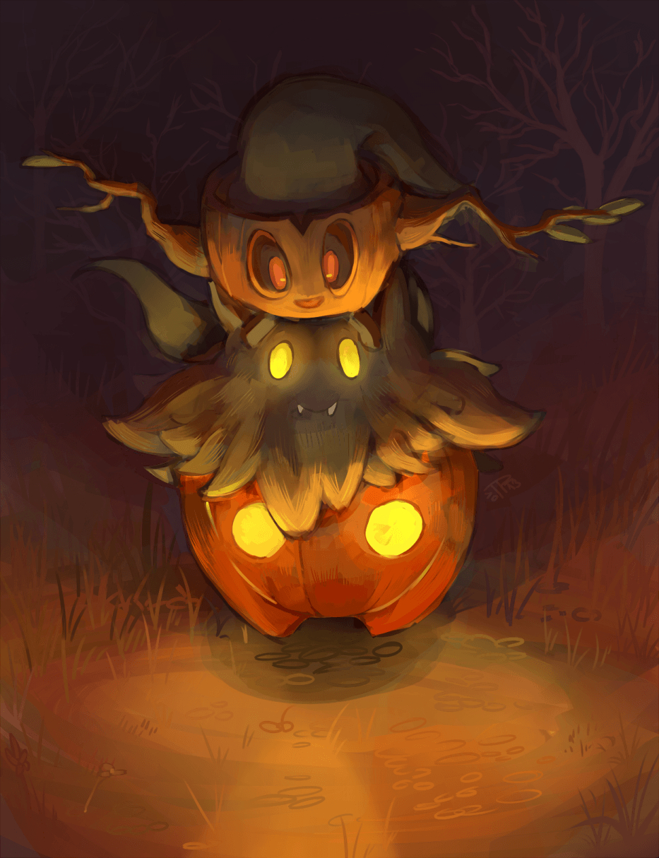 940x1220 j3rry1ce: More ghost Pokemon! I can imagine that Pumpkaboo, Phone