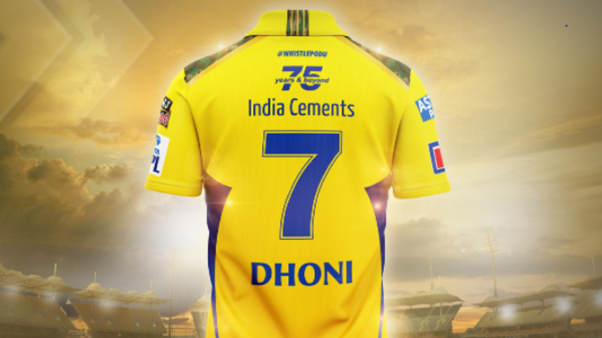 1200x680 IPL 2022: MS Dhoni's CSK Unveil New Look Jersey, Desktop