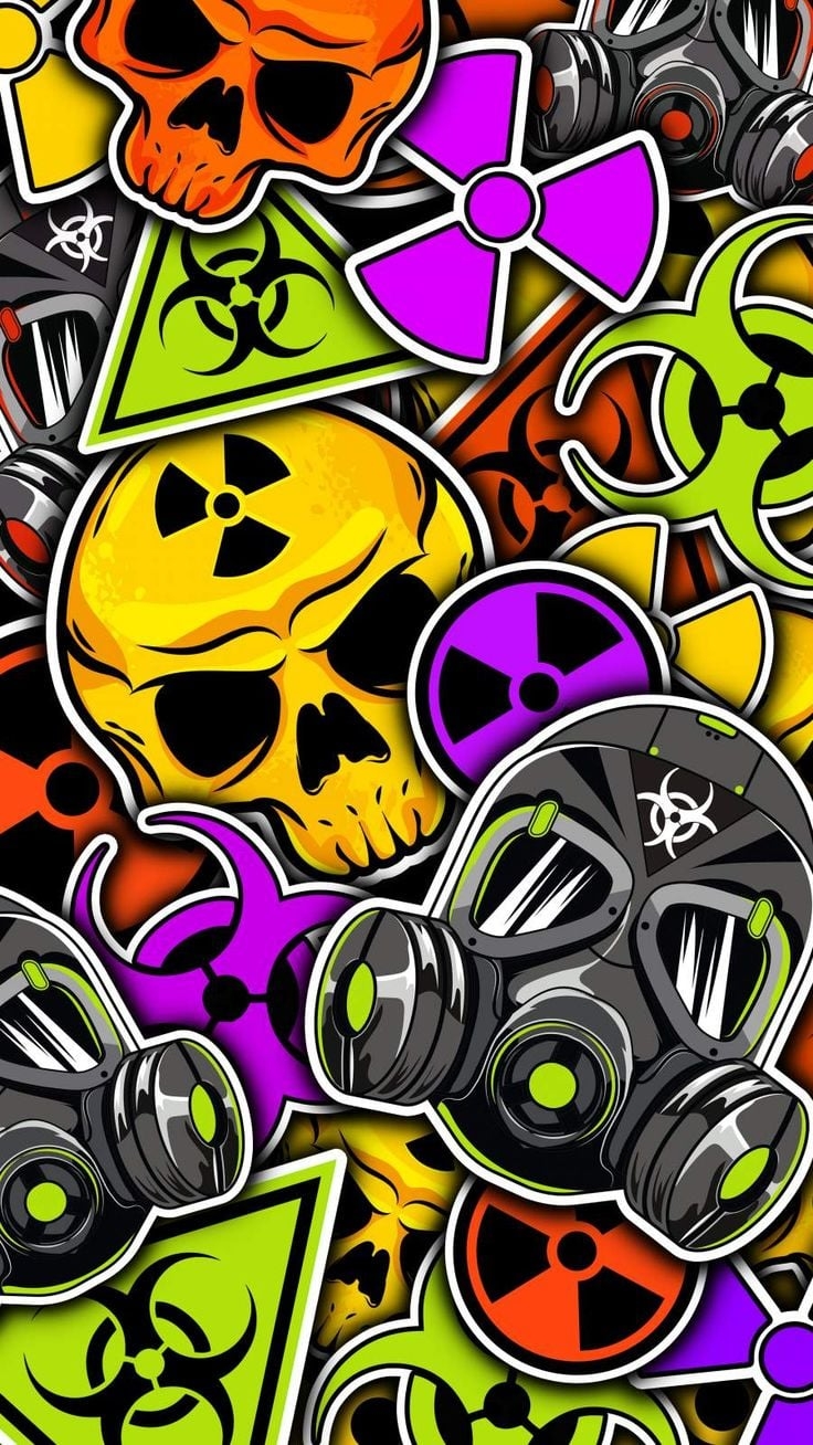 740x1310 Color Bomb iPhone Wallpaper, Phone