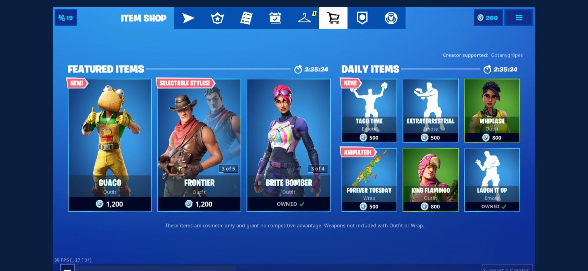 2050x950 Guaco Fortnite wallpaper, Dual Screen