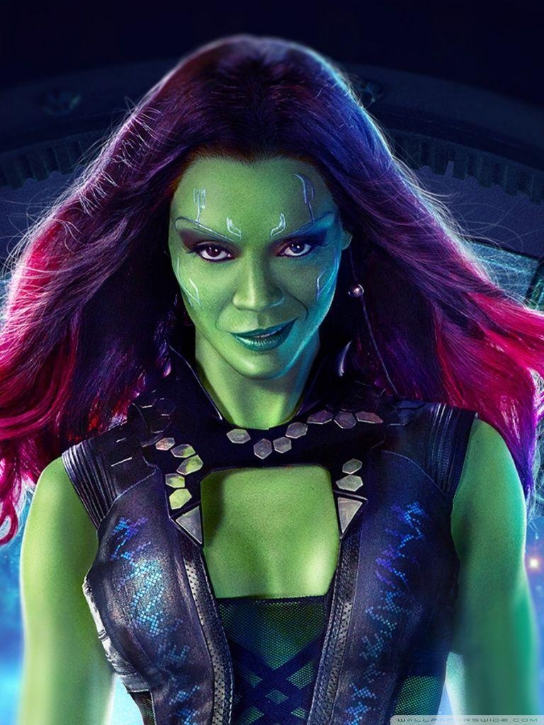 770x1030 Gamora Of The Galaxy 2014 Movie HD desktop wallpaper, Phone