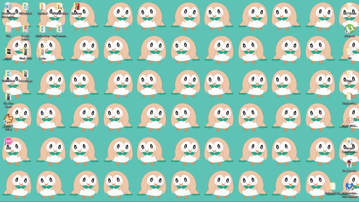 1200x670 Free to Use Rowlet BG!, Desktop