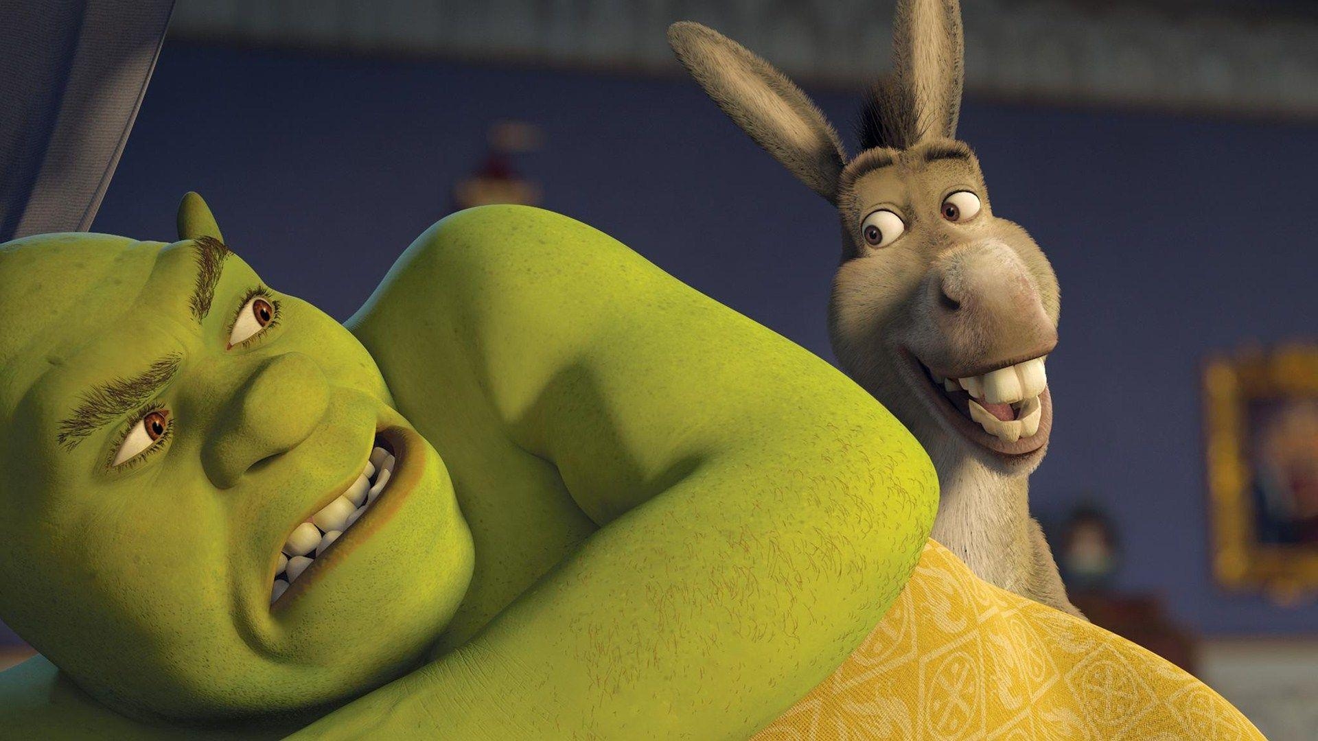 1920x1080 Shrek and Fiona HD Background for Android Cartoons Wallpaper 1024, Desktop