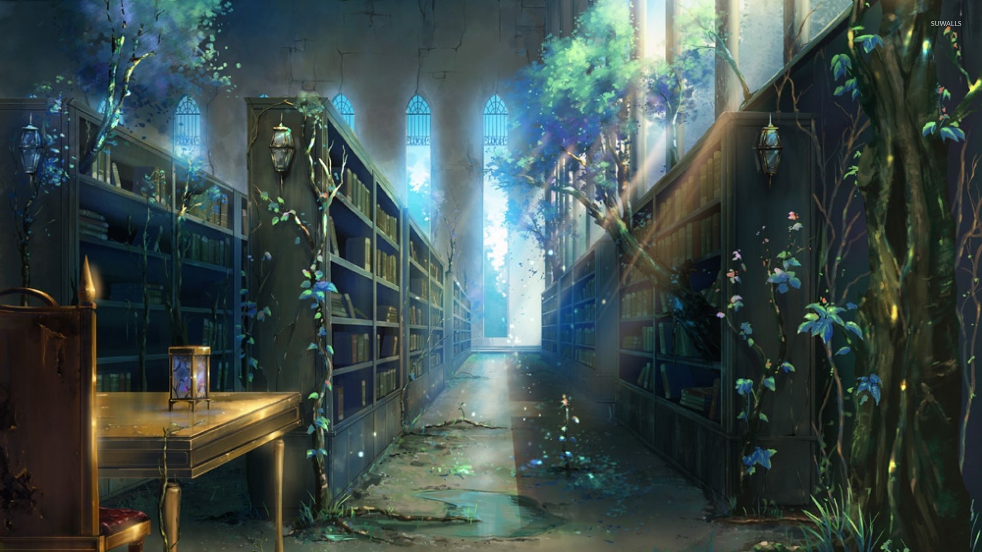 1920x1080 Anime Library Wallpaper Free Anime Library Background, Desktop