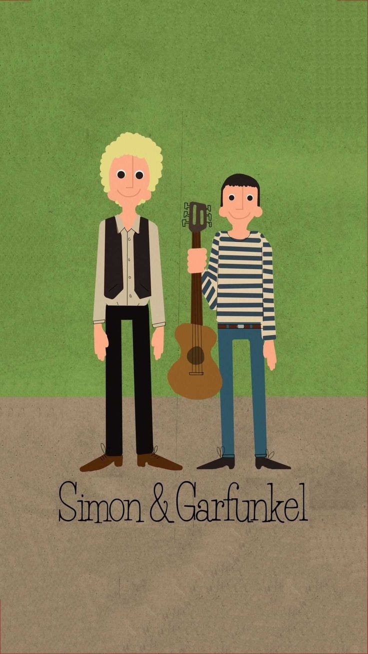 740x1310 Simon and Garfunkel Wallpaper. Wallpaper, Paul simon, Simon garfunkel, Phone