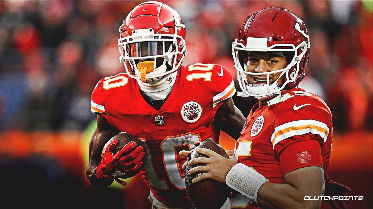 1200x680 Patrick Mahomes And Tyreek Hill Background, Desktop