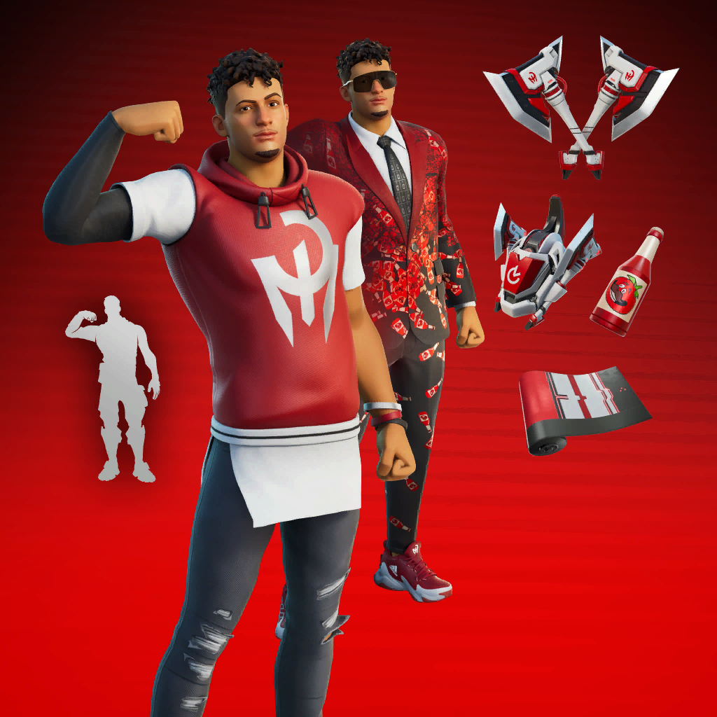 1030x1030 Fortnite Patrick Mahomes Item Bundle, Picture, Image, Phone