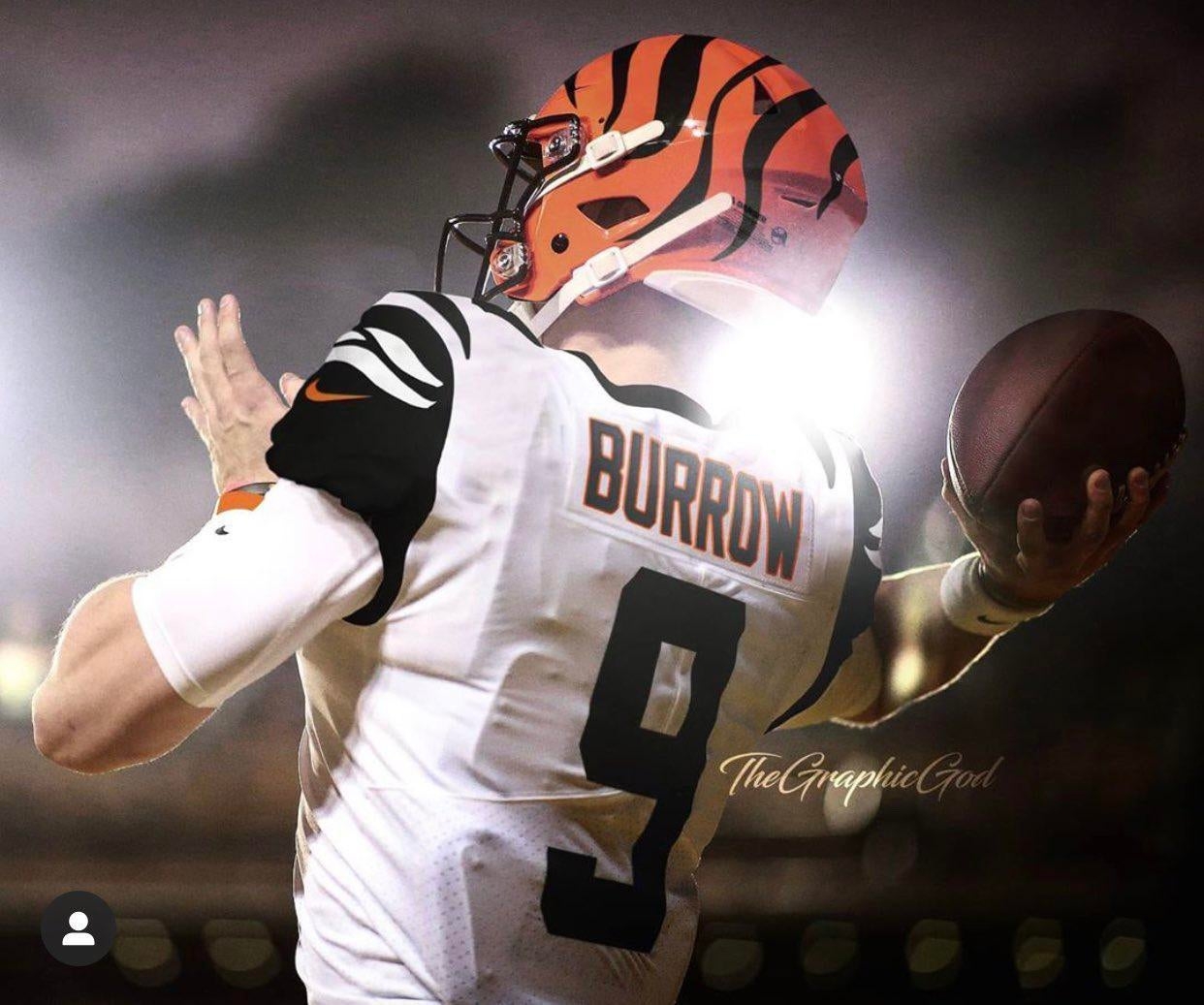 1250x1040 Found a new joe burrow wallpaper, Desktop