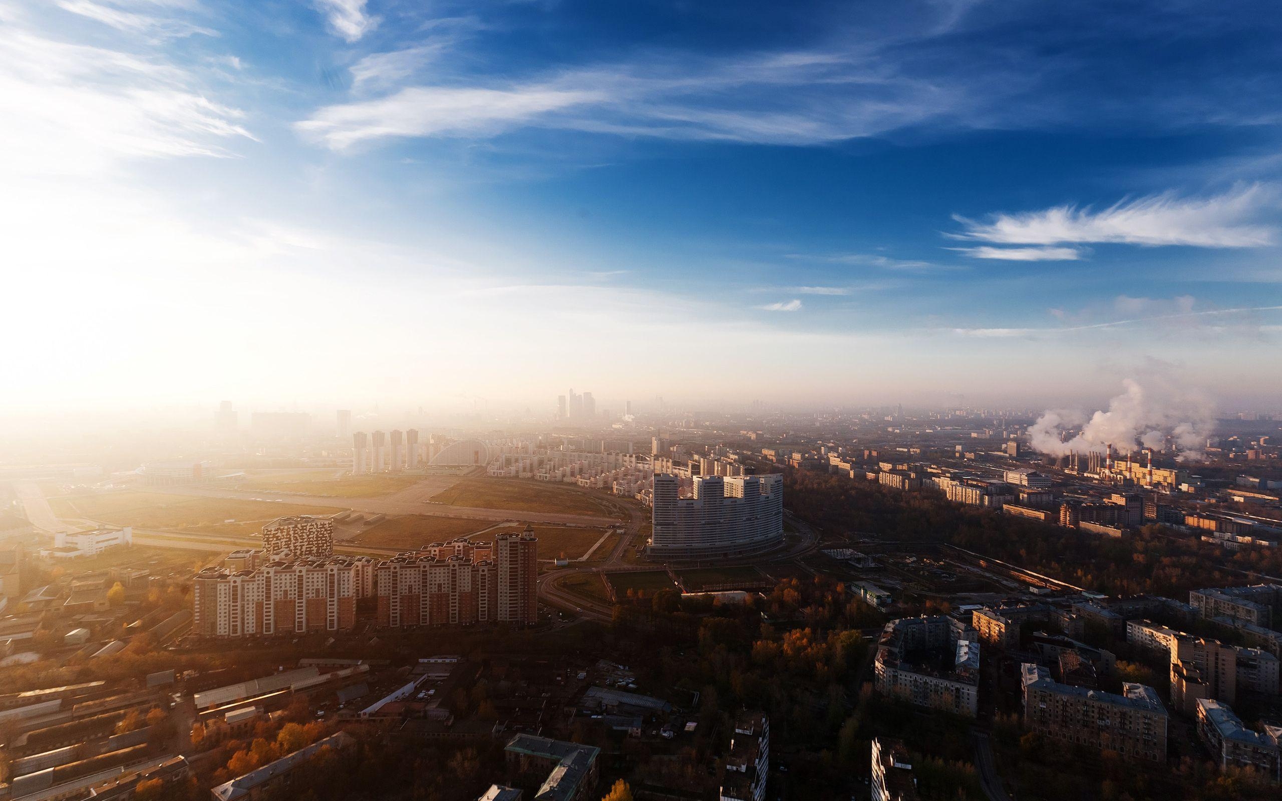 2560x1600 Russia, Home, Panorama, City, Moscow, Overview, Moscow, Desktop