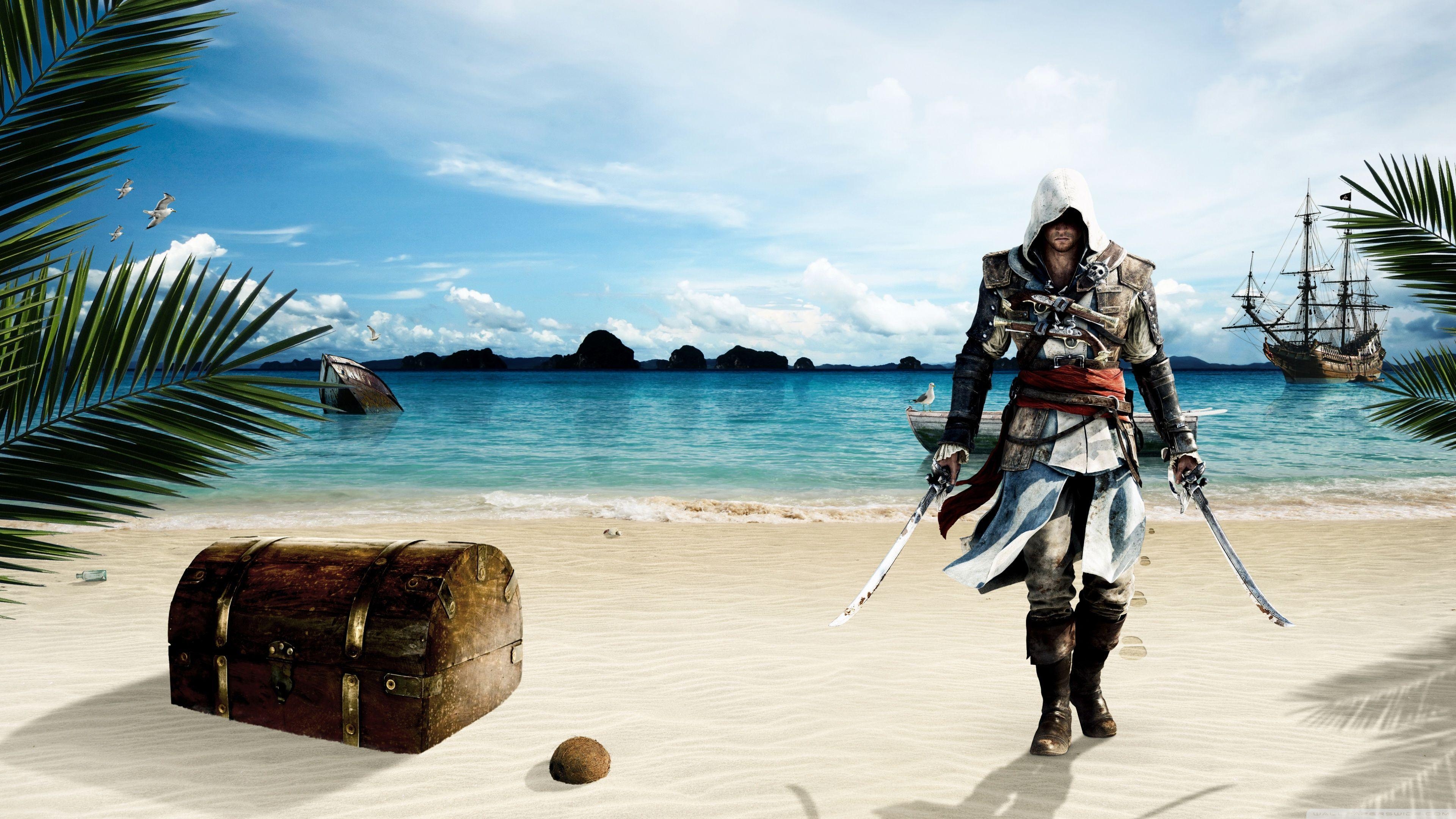 3840x2160 Assassin's Creed IV Black Flag HD desktop wallpaper, Widescreen, Desktop