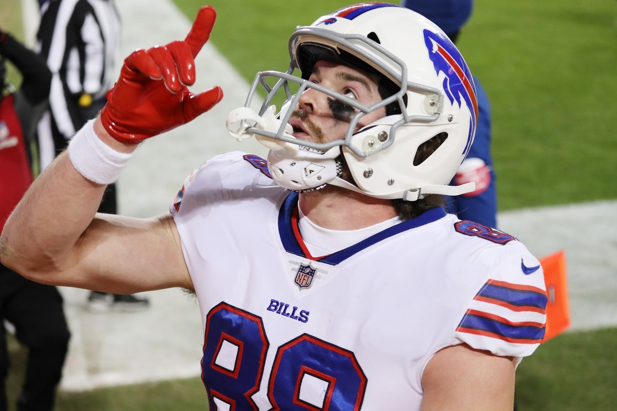 1200x800 Buffalo Bills tight end Dawson Knox is off the fantasy football radar for now, Desktop