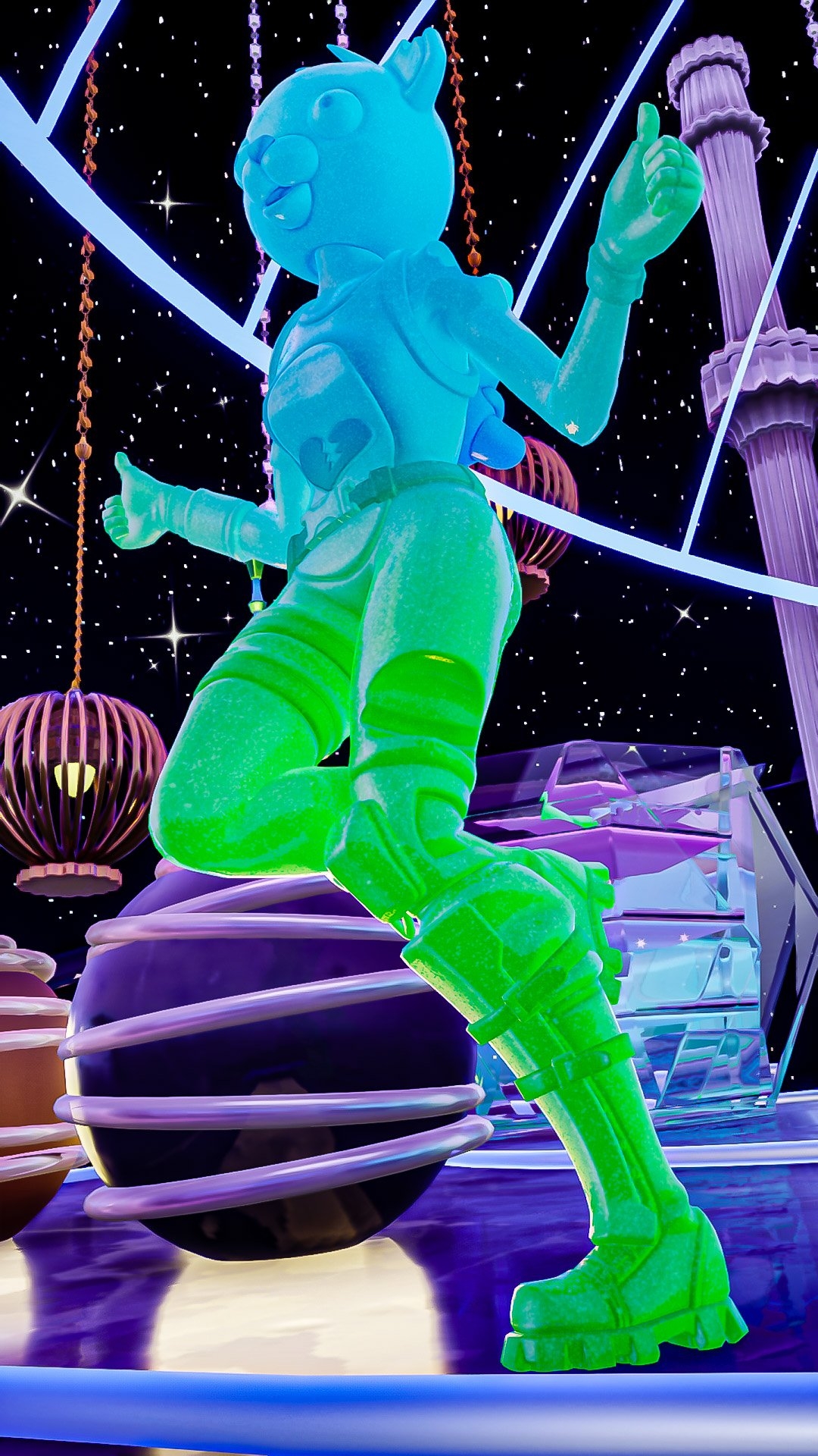 1080x1920 Gummi Team Leader Fortnite wallpaper, Phone