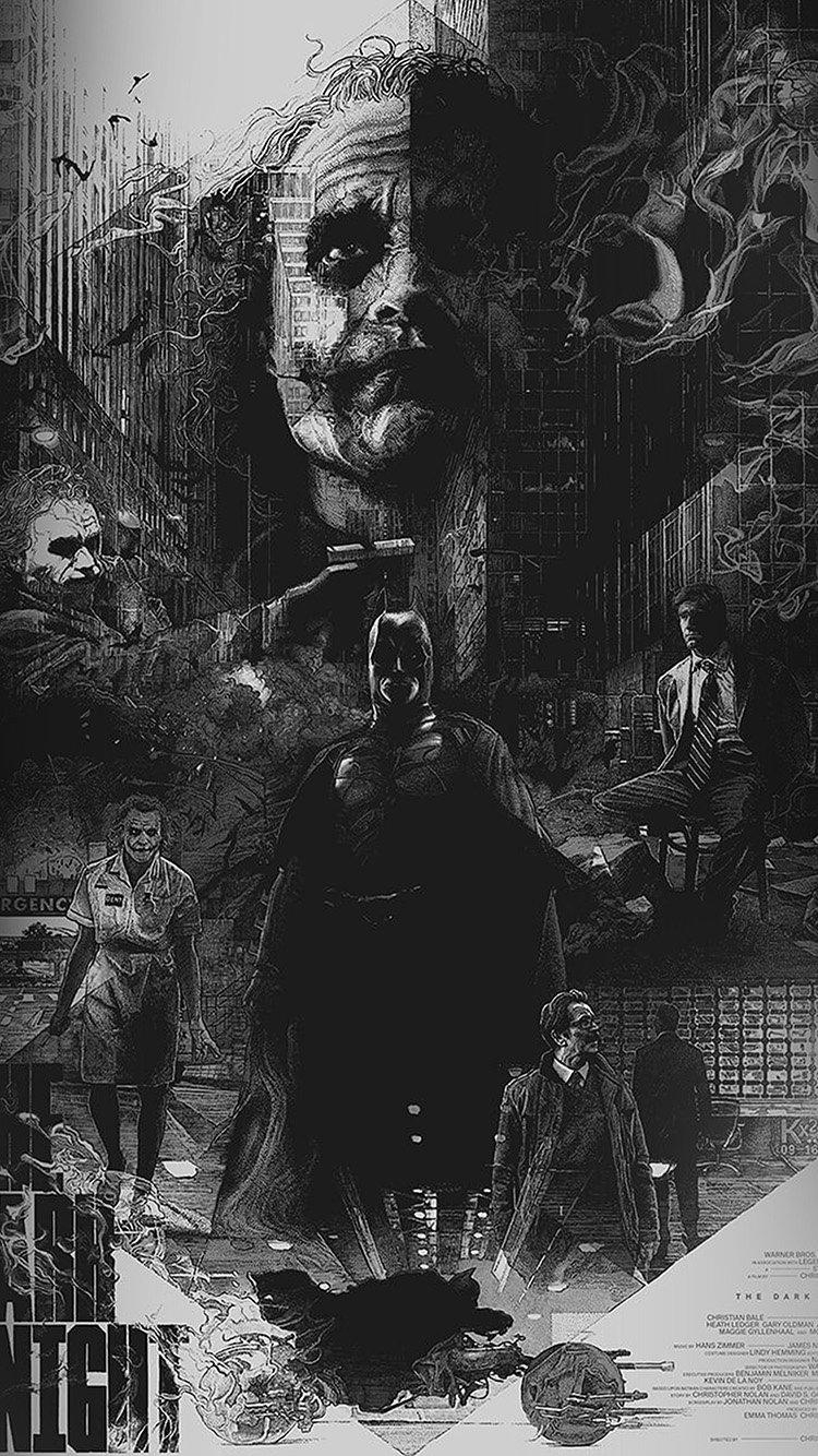 750x1340 Noir Wallpaper iPhone 8 Plus, Phone