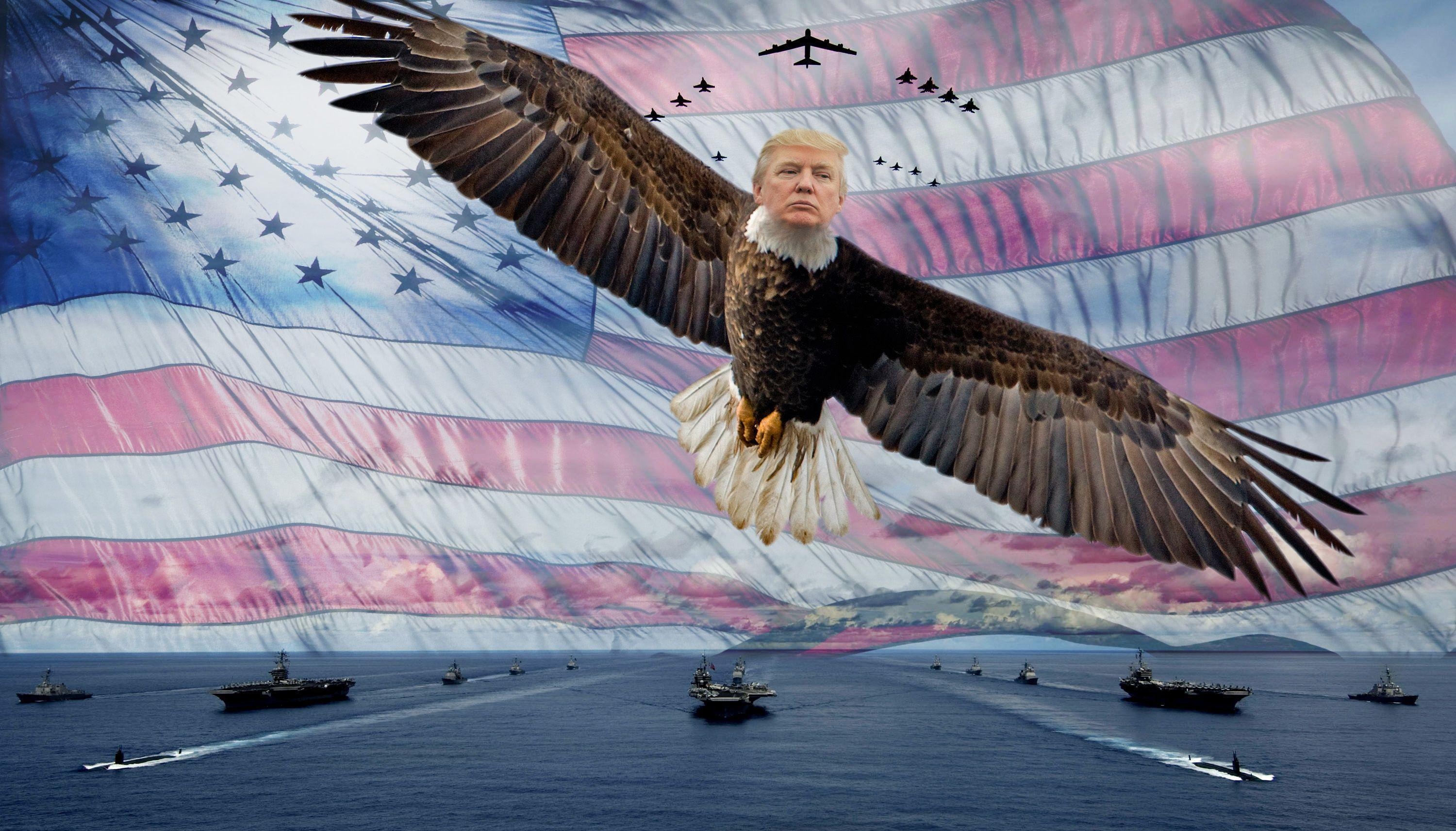 3000x1720 Trump: Make America Great Again, Desktop