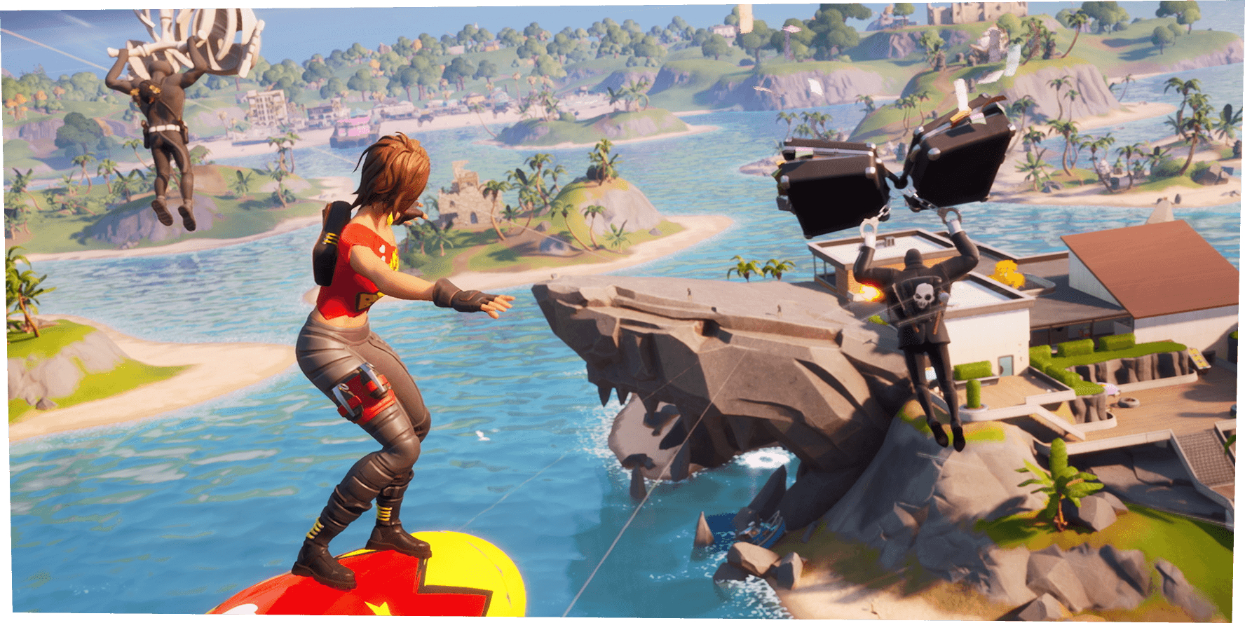 1780x890 Tntina Fortnite wallpaper, Dual Screen