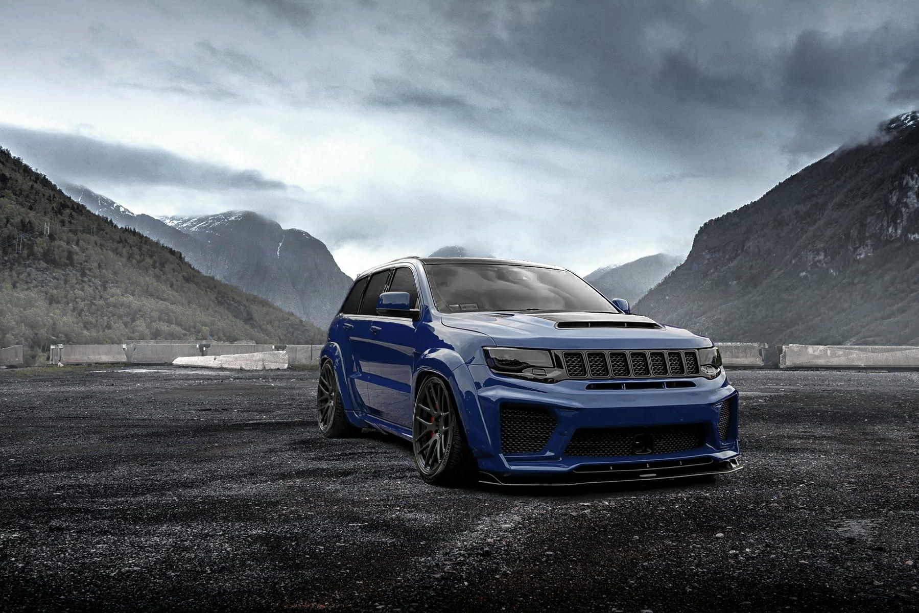 1800x1200 Aerodynamic body kits for JEEP GC TRACKHAWK TYRANNOS V Tuning for JEEP GC TRACKHAWK TYRANNOS V3. Jeep, Jeep srt Jeep grand cherokee srt, Desktop