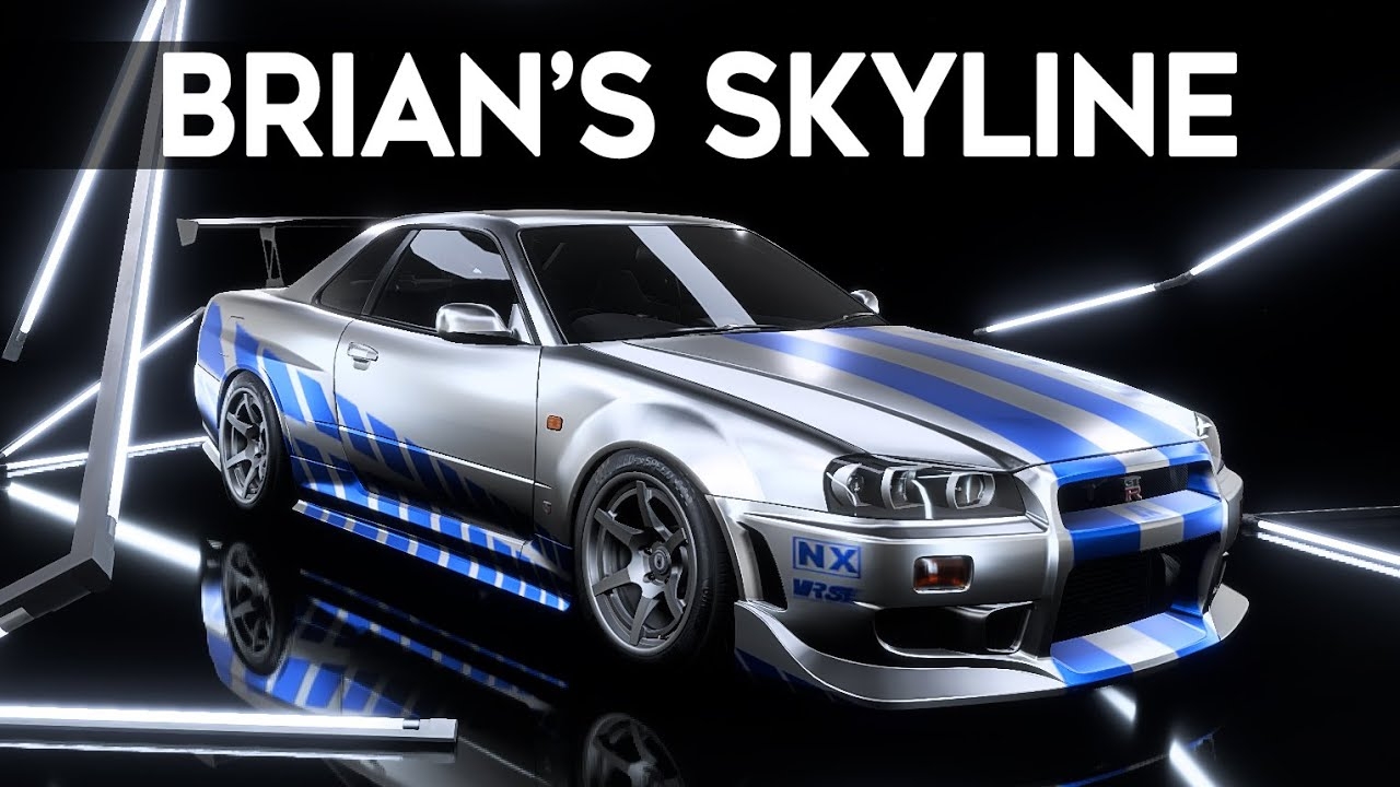 1280x720 Brian's Nissan Skyline (2 Fast 2 Furious) / NFS Heat, Desktop