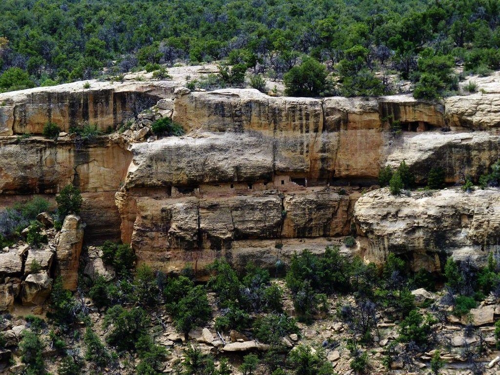 1030x770 Canyon: Mesa Verde Ruins Canyon Anasazi Indians Windows Wallpaper, Desktop