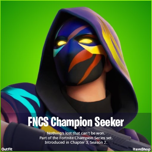 520x520 FNCS Champion Seeker Fortnite wallpaper, Phone