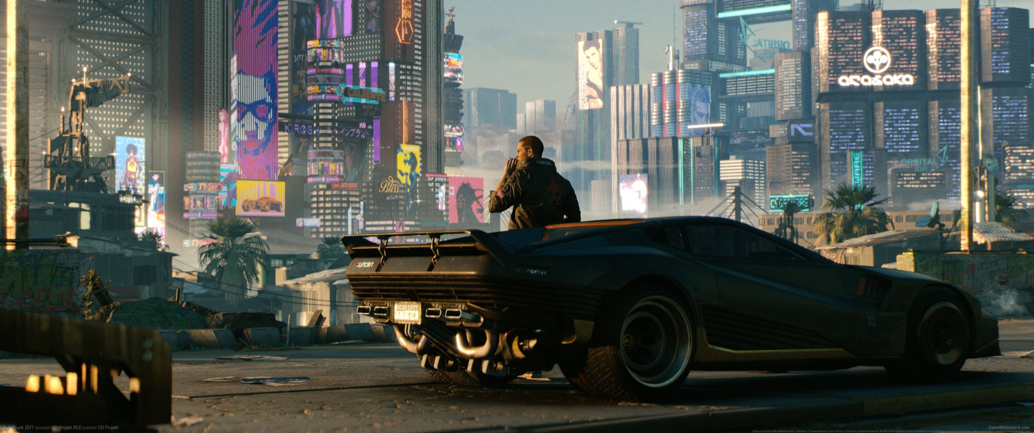 3440x1440 black sports car video games #cyberpunk Cyberpunk 2077 #ultrawide #ultra- wide K #wallpaper #hdwallpaper #desktop. Cyberpunk The witcher Cyberpunk, Dual Screen