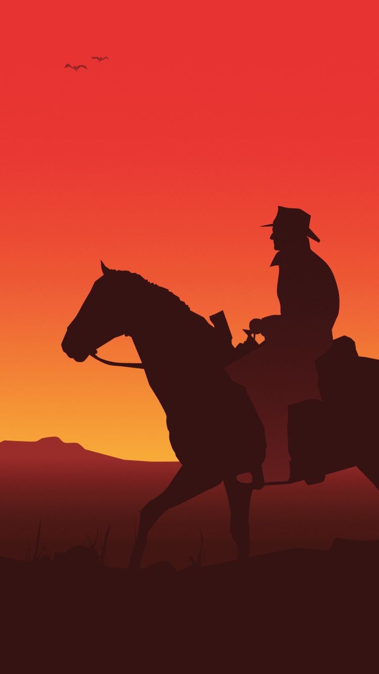 750x1340 Red Dead Redemption 2 Illustration 5k iPhone iPhone 6S, Phone