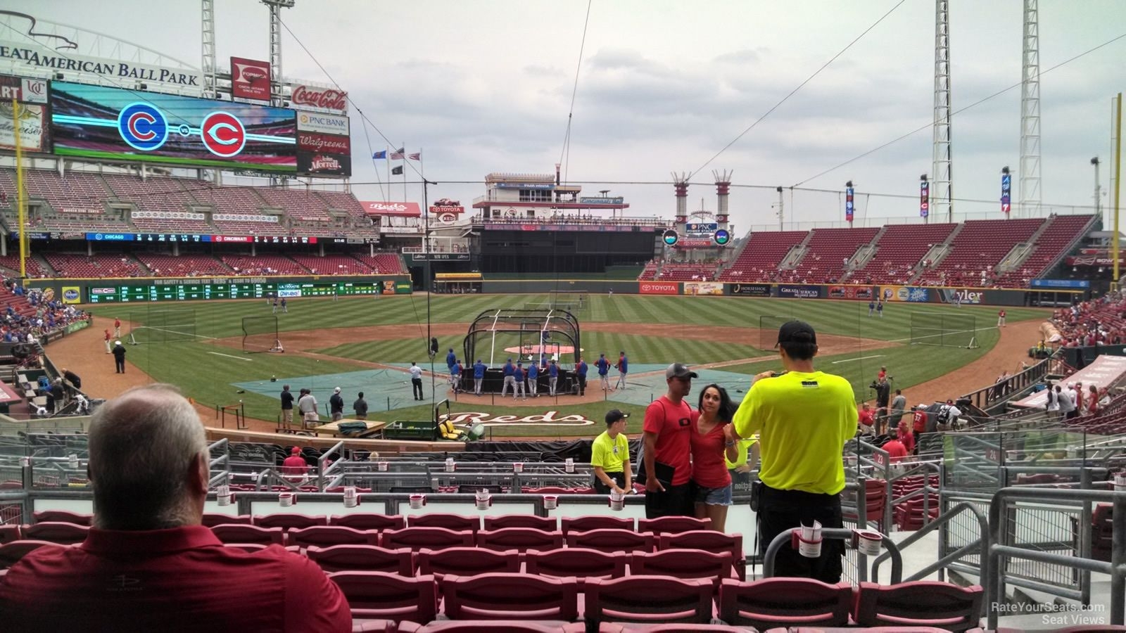 1600x900 Section 123 at Great American Ball Park, Desktop