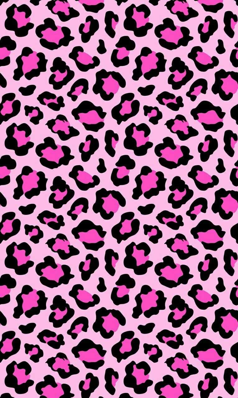 770x1280 Pink Leopard Print Wallpaper, Phone