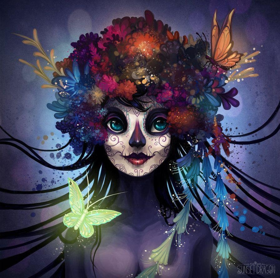 900x900 image about Day of the Dead. Dia de, Sugar, Desktop